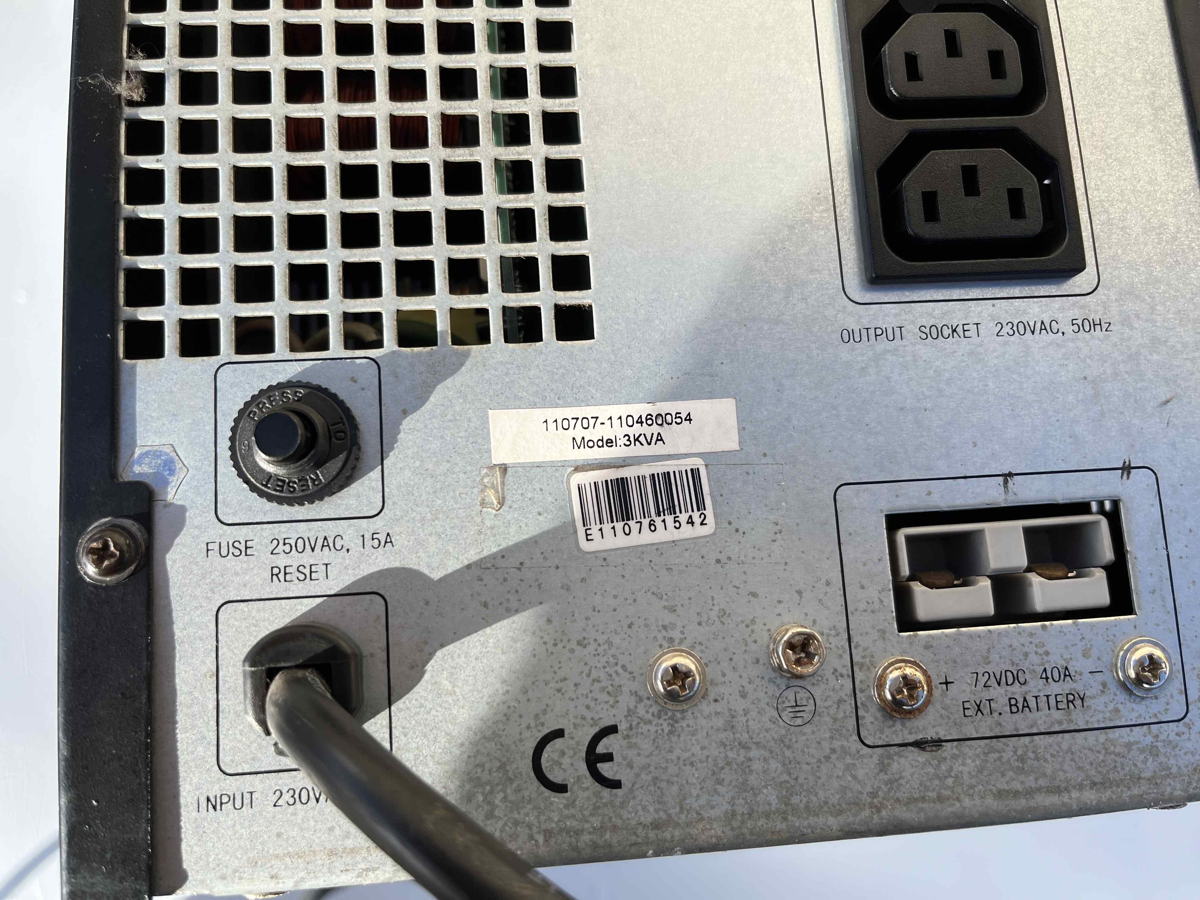 Gruppo di Continuità (Ups) model 3KVA  in vendita - foto 10