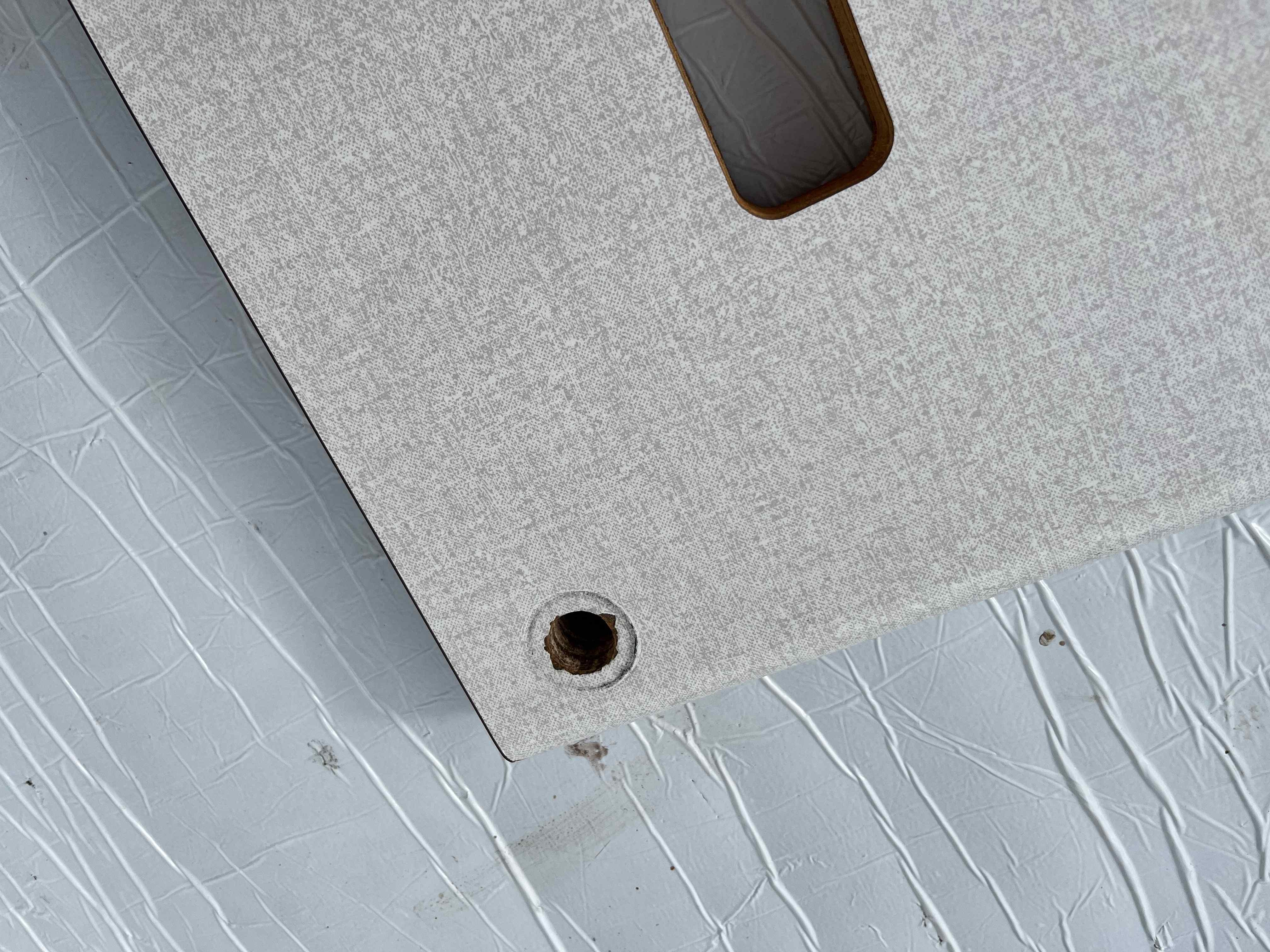 Tavola in legno per macchina da cucire 90X55 in vendita - foto 4