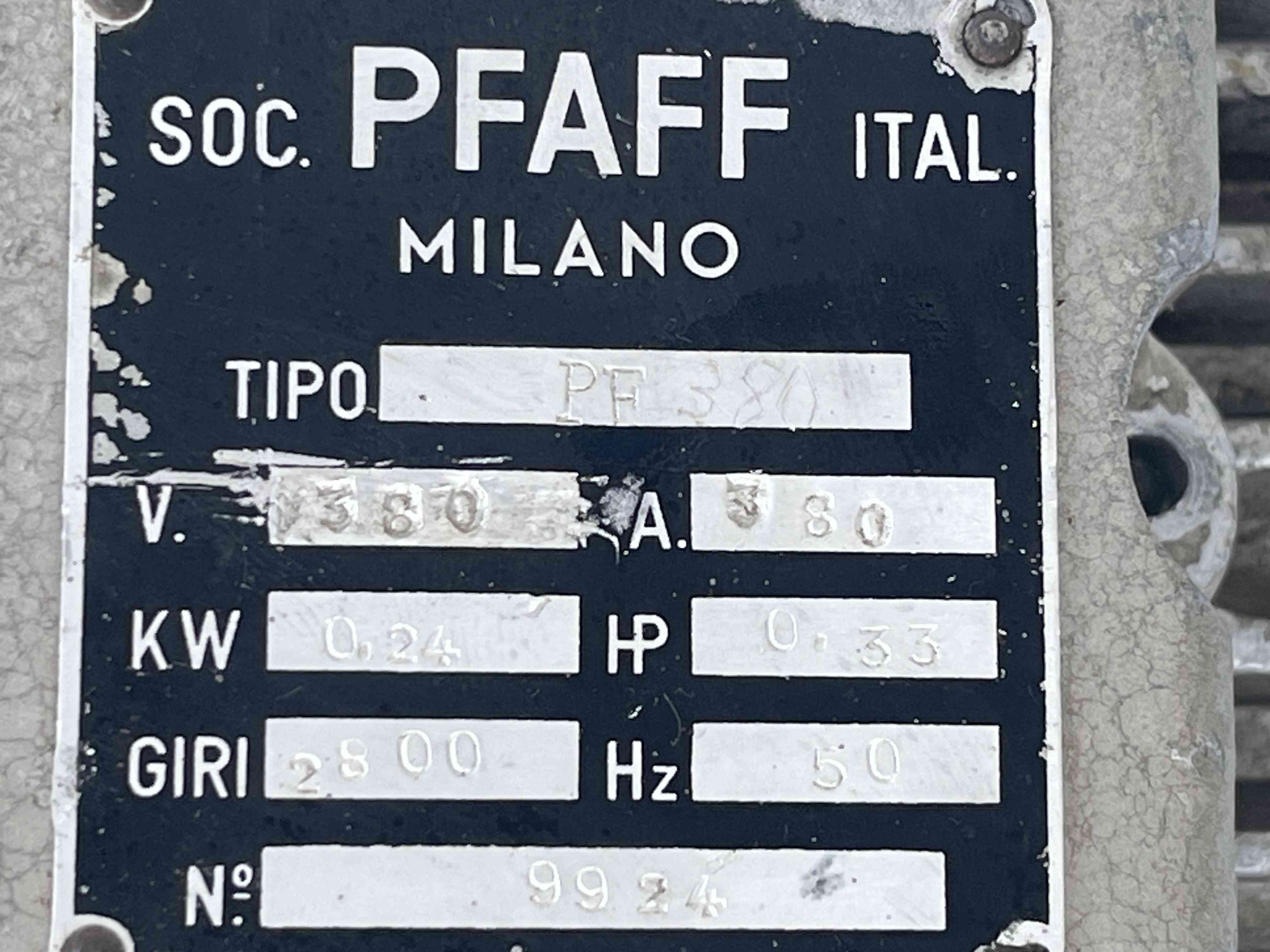 PFAFF Motore macchina da Cucire 380 – 2800 Giri in vendita - foto 9