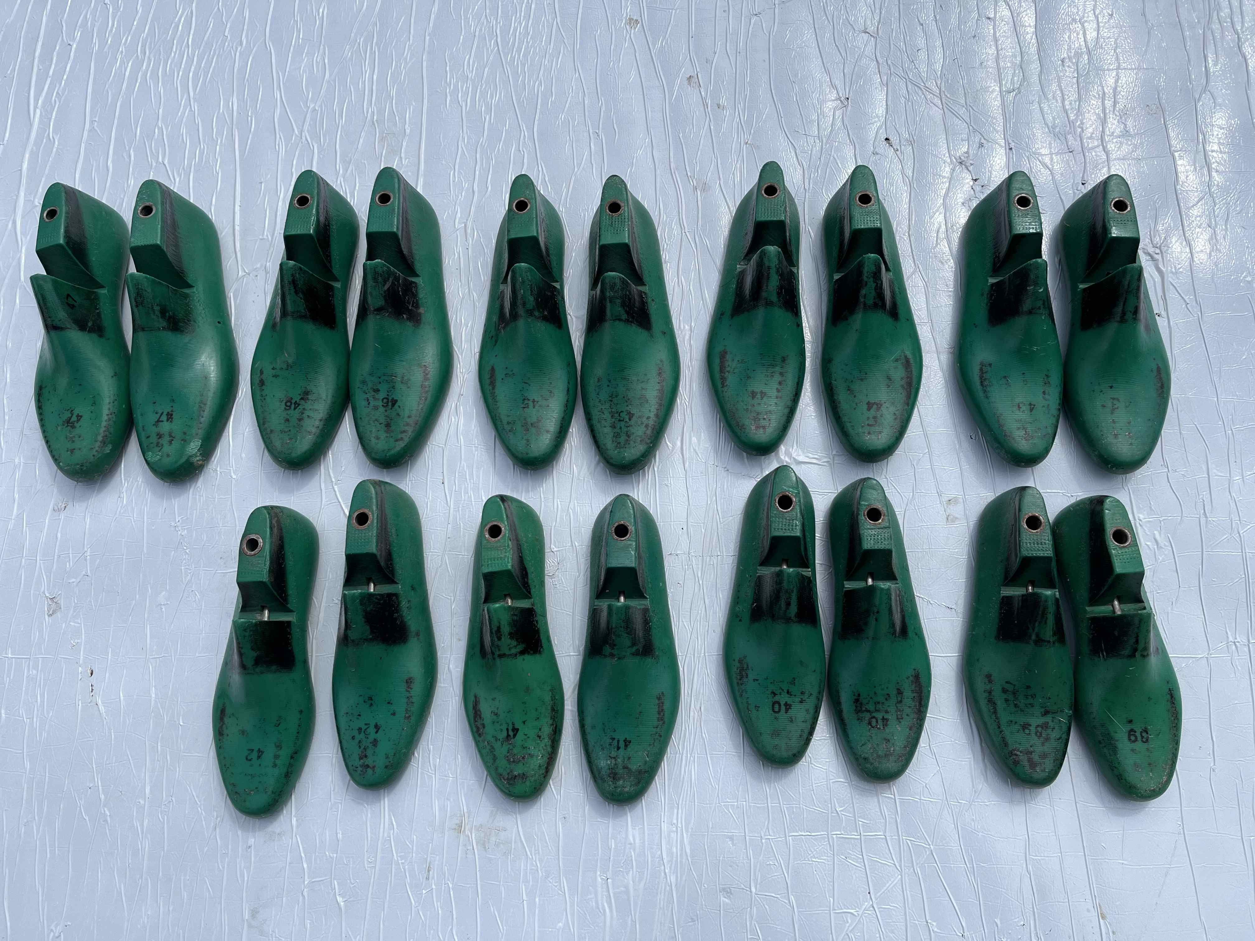 Forme stampi calzolaio per mocassini uomo dal 39 al 47 in vendita - foto 1