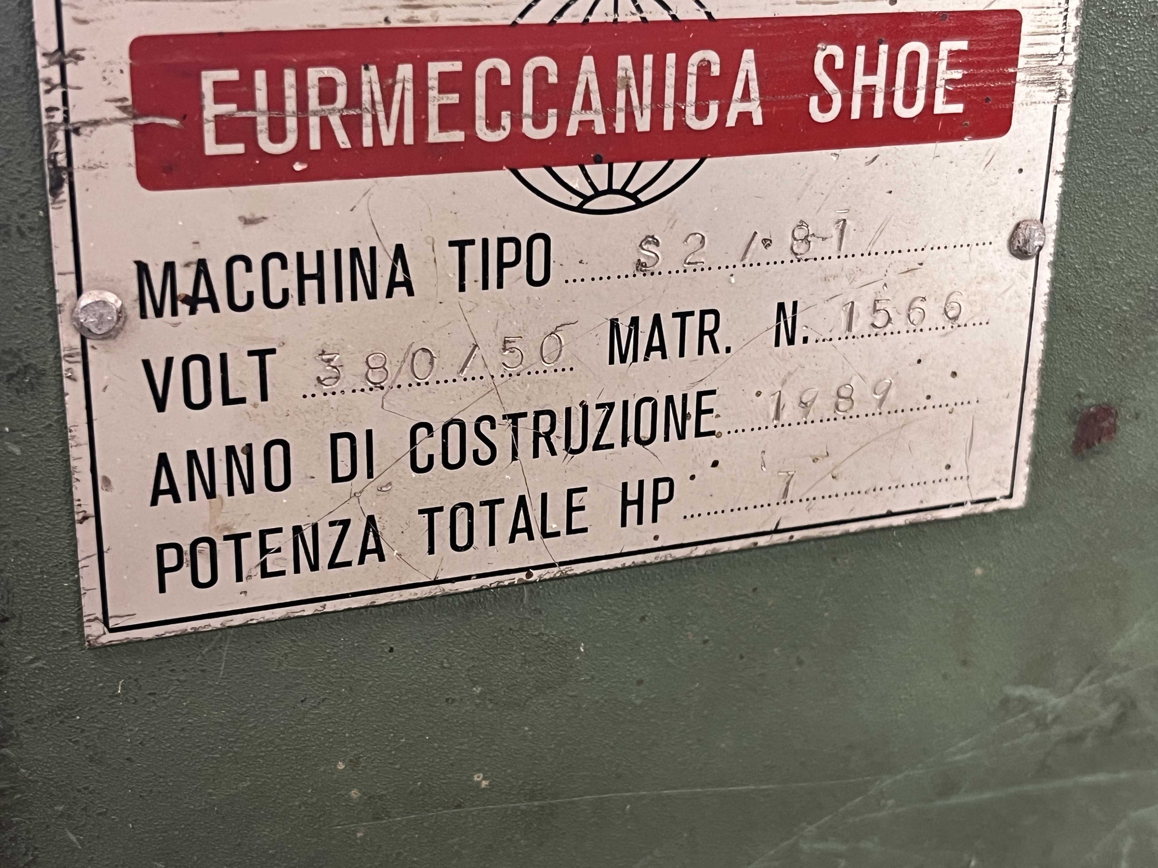 EUROMECCANICA S2/81 Pomiciatrice in vendita - foto 4