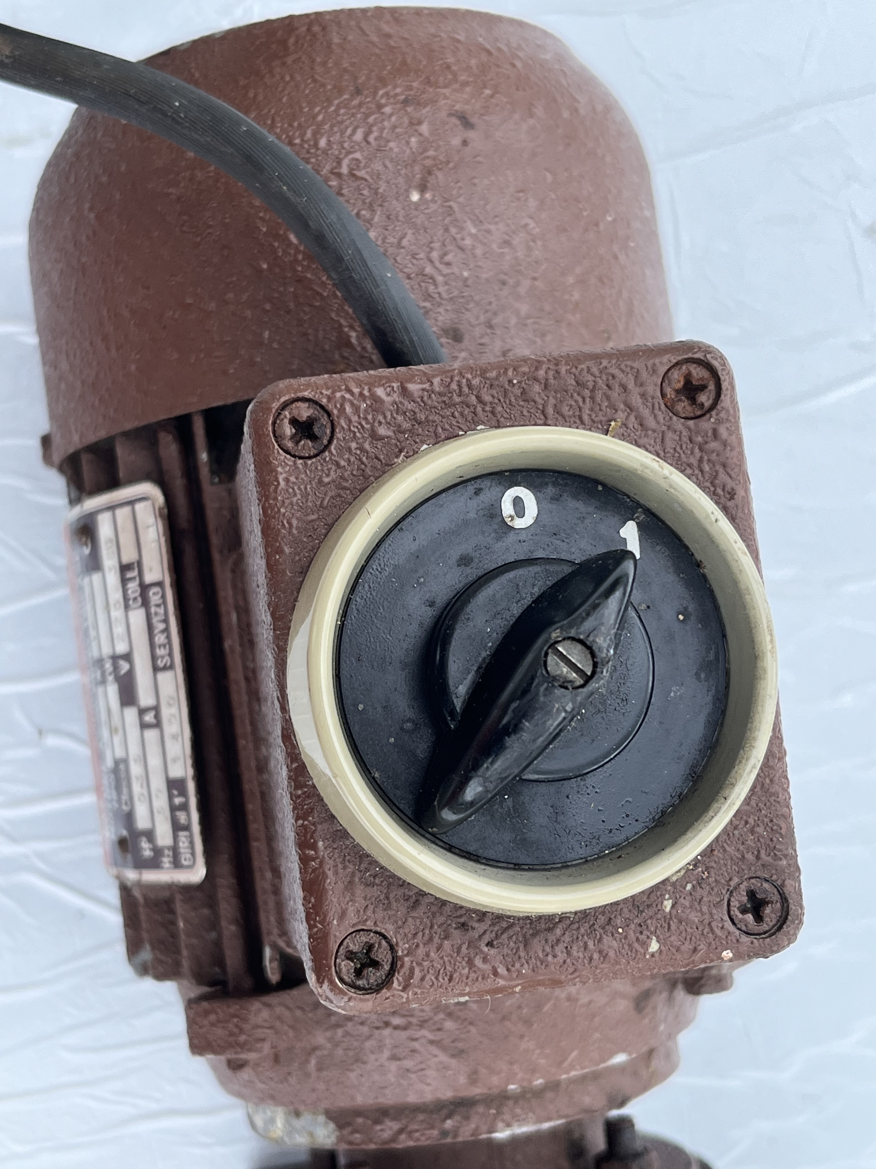 Motoriduttore 0,35 HP 380V TRIFASE in vendita - foto 5