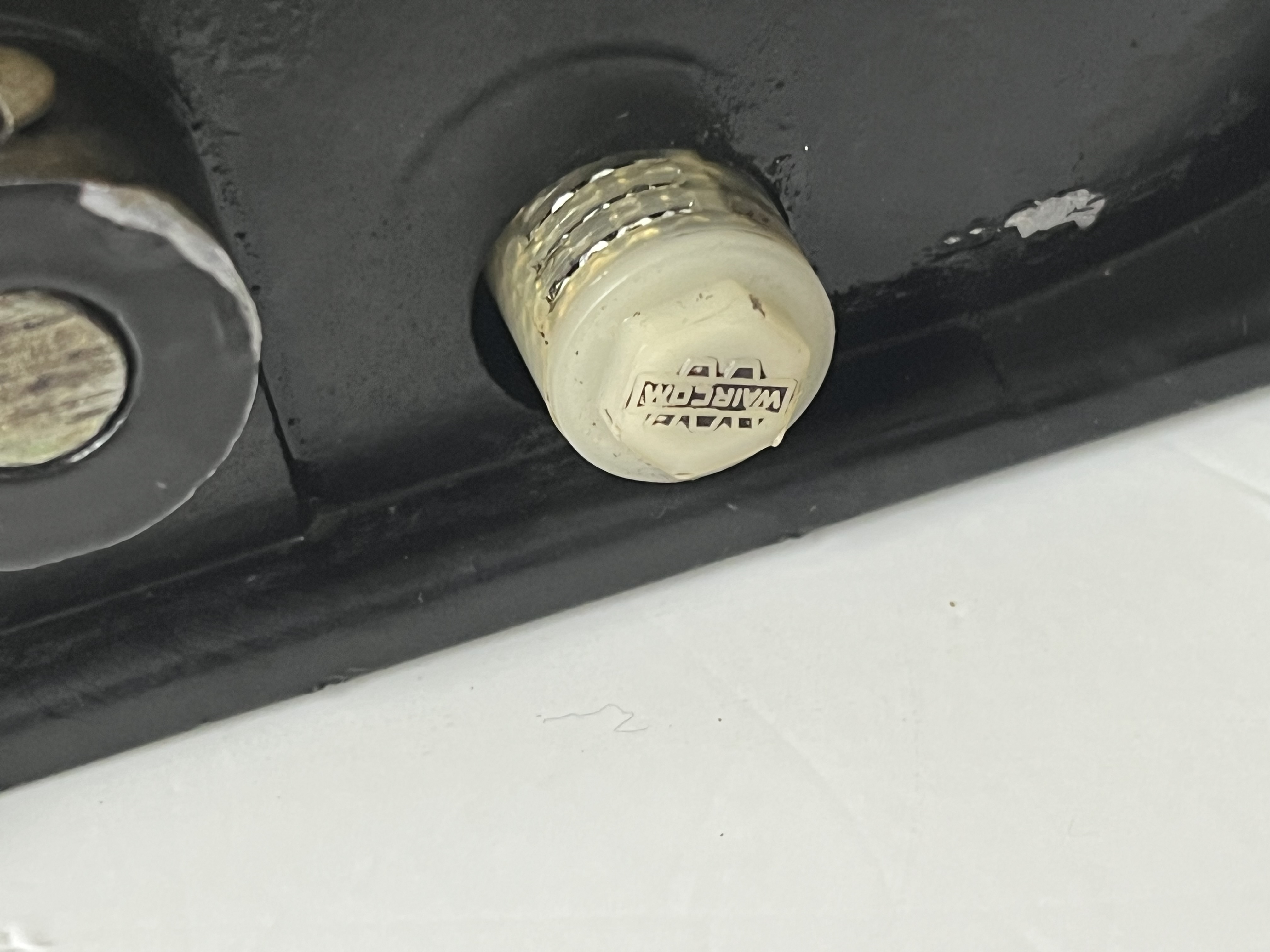 WAIRCOM TASTO A PEDALE PNEUMATICO ALLUMINIO in vendita - foto 4