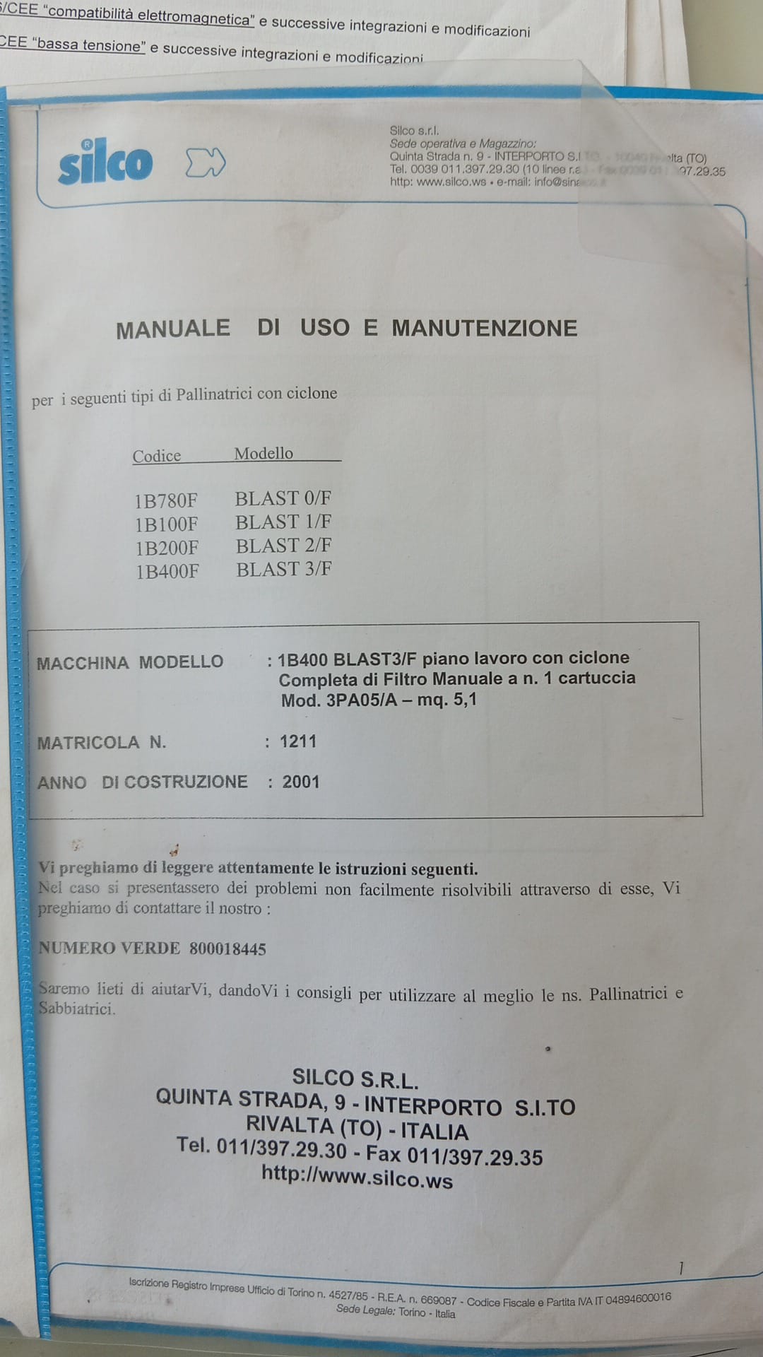 SILCO BLAST 3F Sabbiatrice - Pallinatrice  in vendita - foto 5