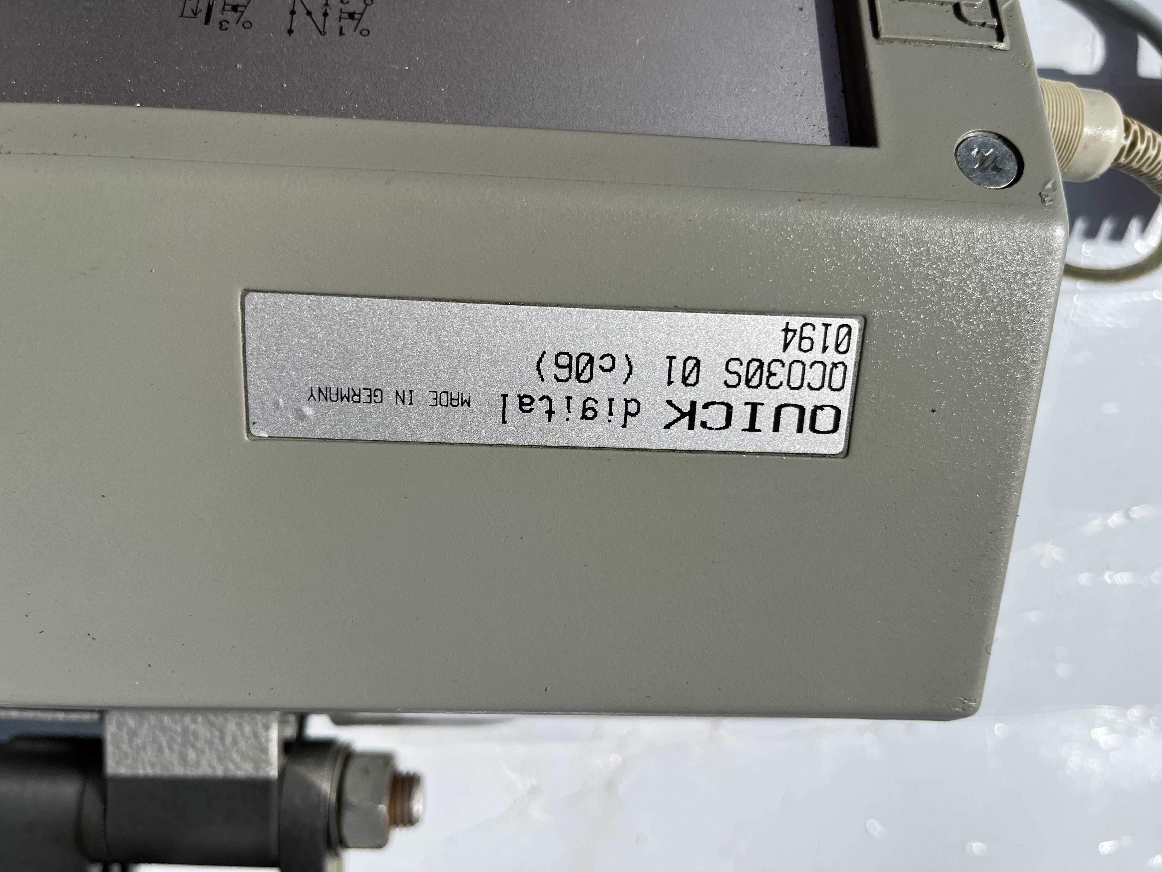 Quick digital Synchro QC030S 01 / Synchro 6040 in vendita - foto 7