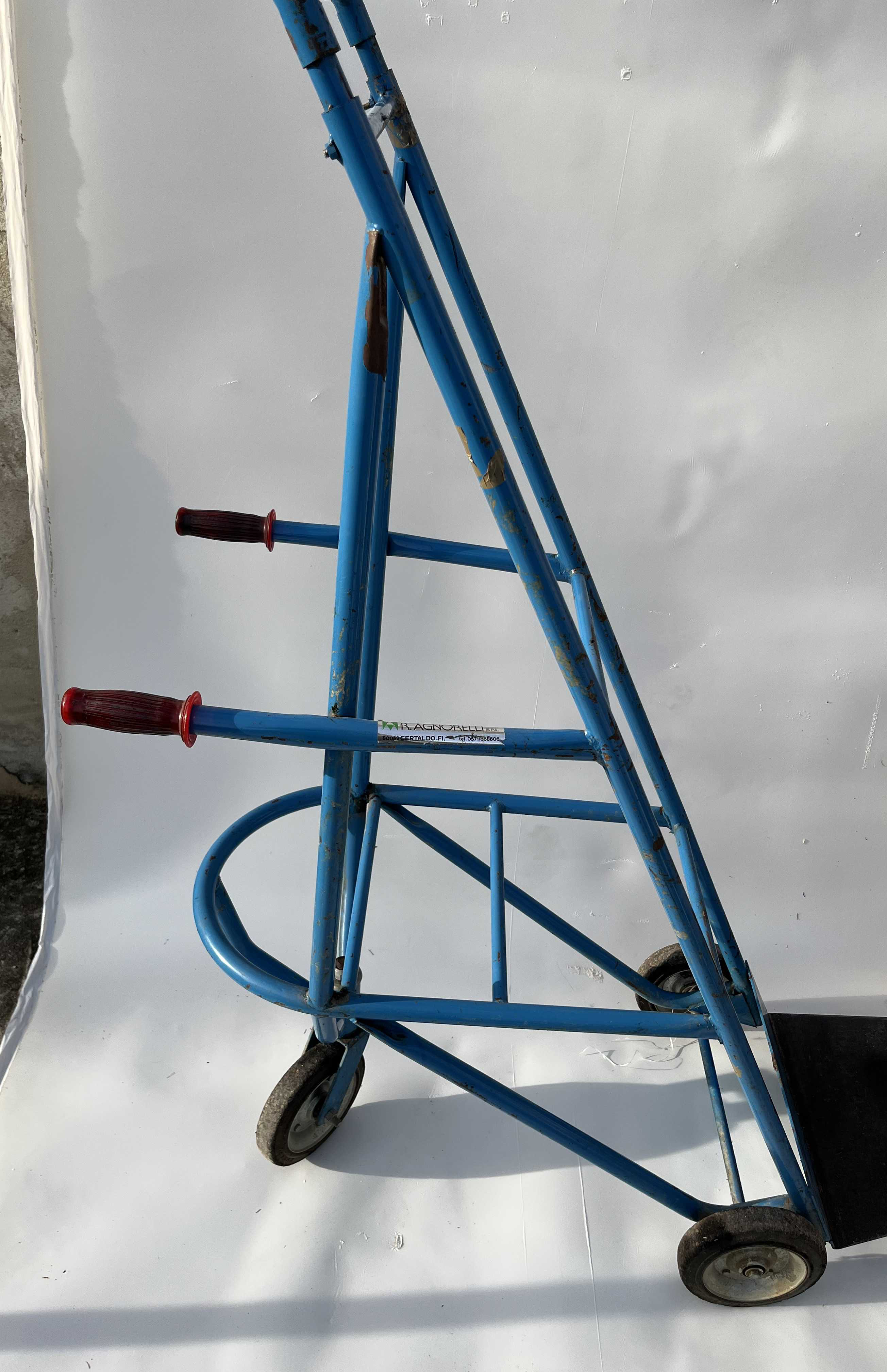 A12 Carrello a 3 ruote regolabile per mercato – Kg 500 in vendita - foto 12