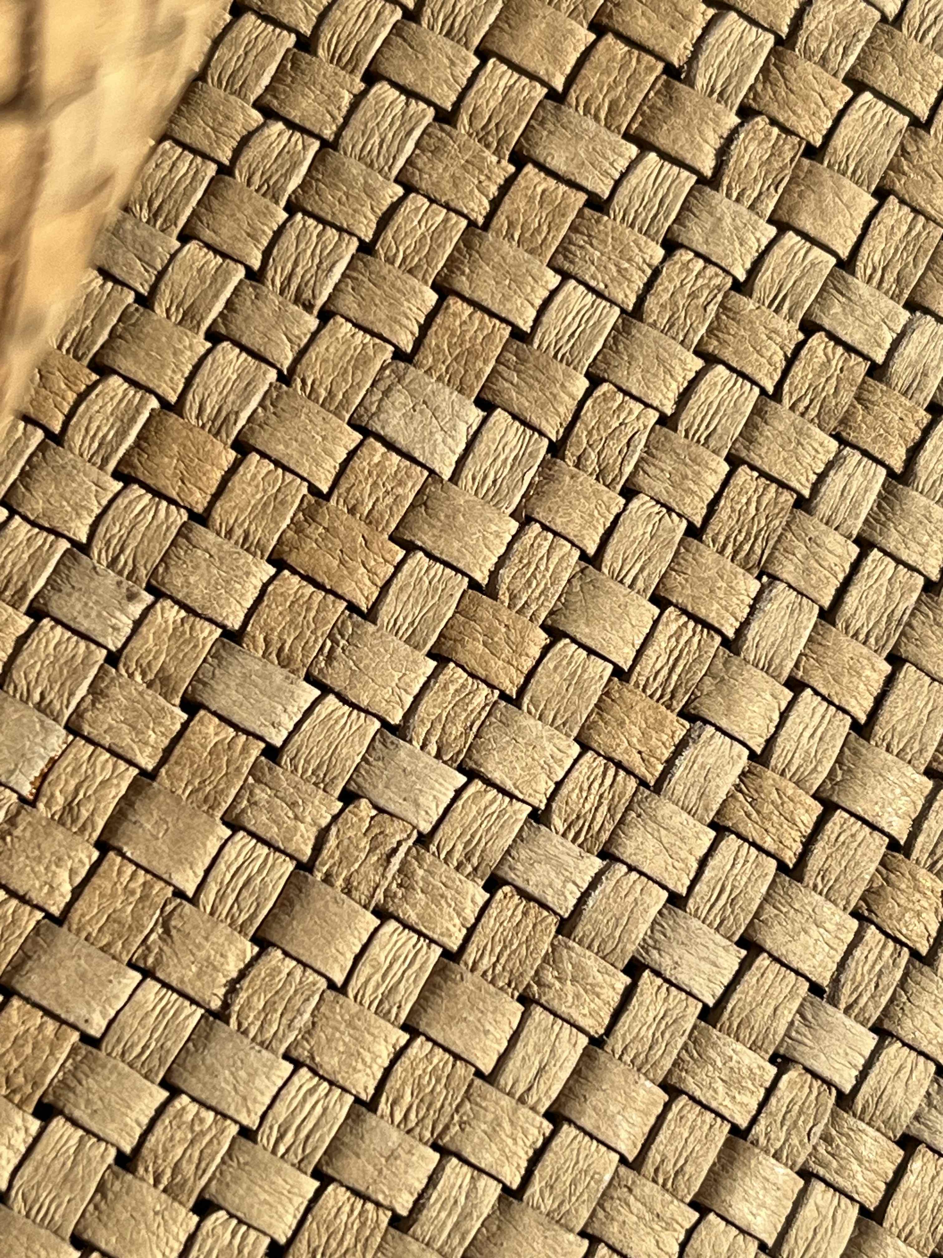 Intreccio in pelle naturale per Artigianato in vendita - foto 6