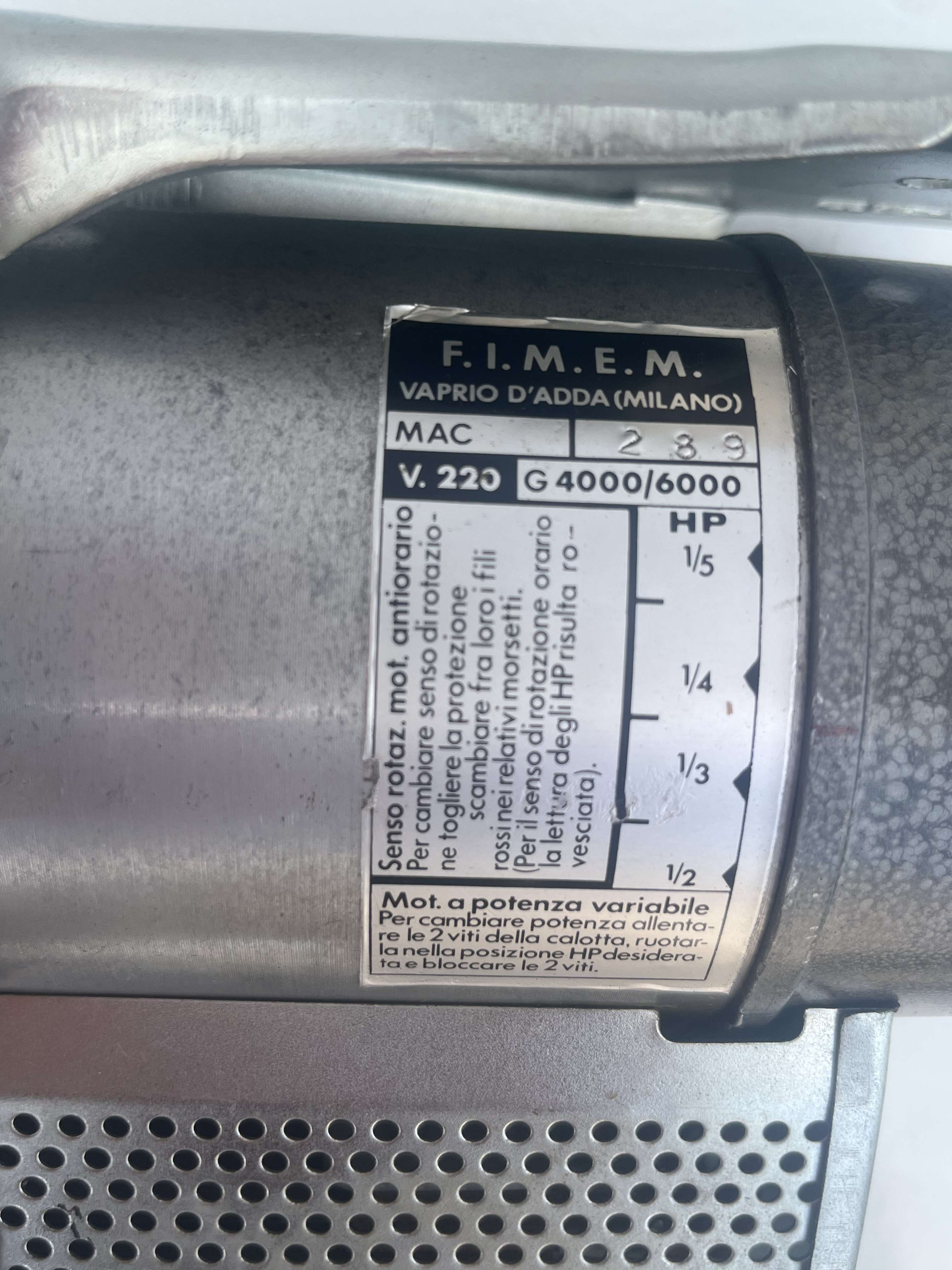 F.I.M.E.M Motore macchina da Cucire monofase in vendita - foto 14