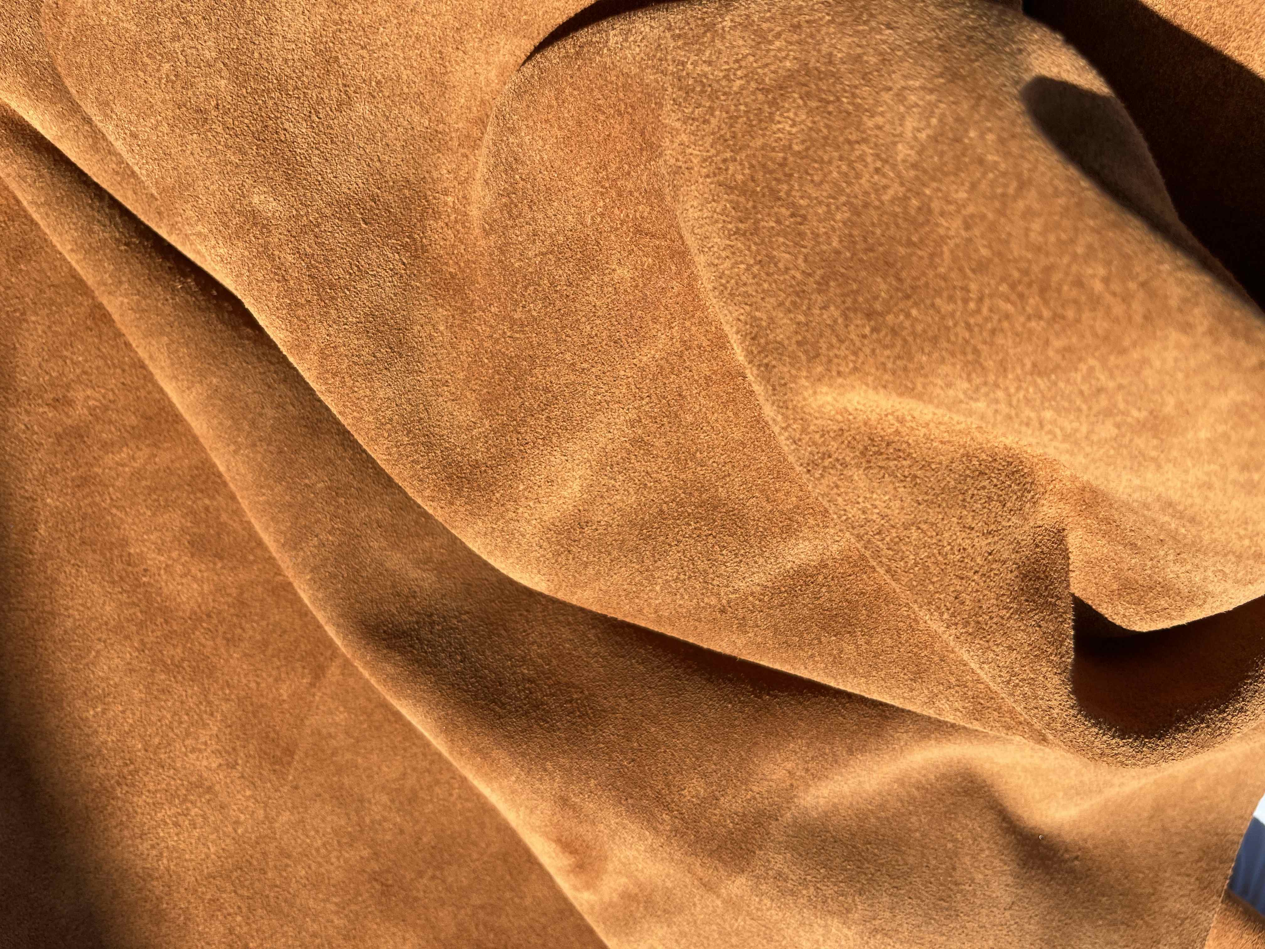 Stock pellame scamosciato colori vari per export in vendita - foto 11