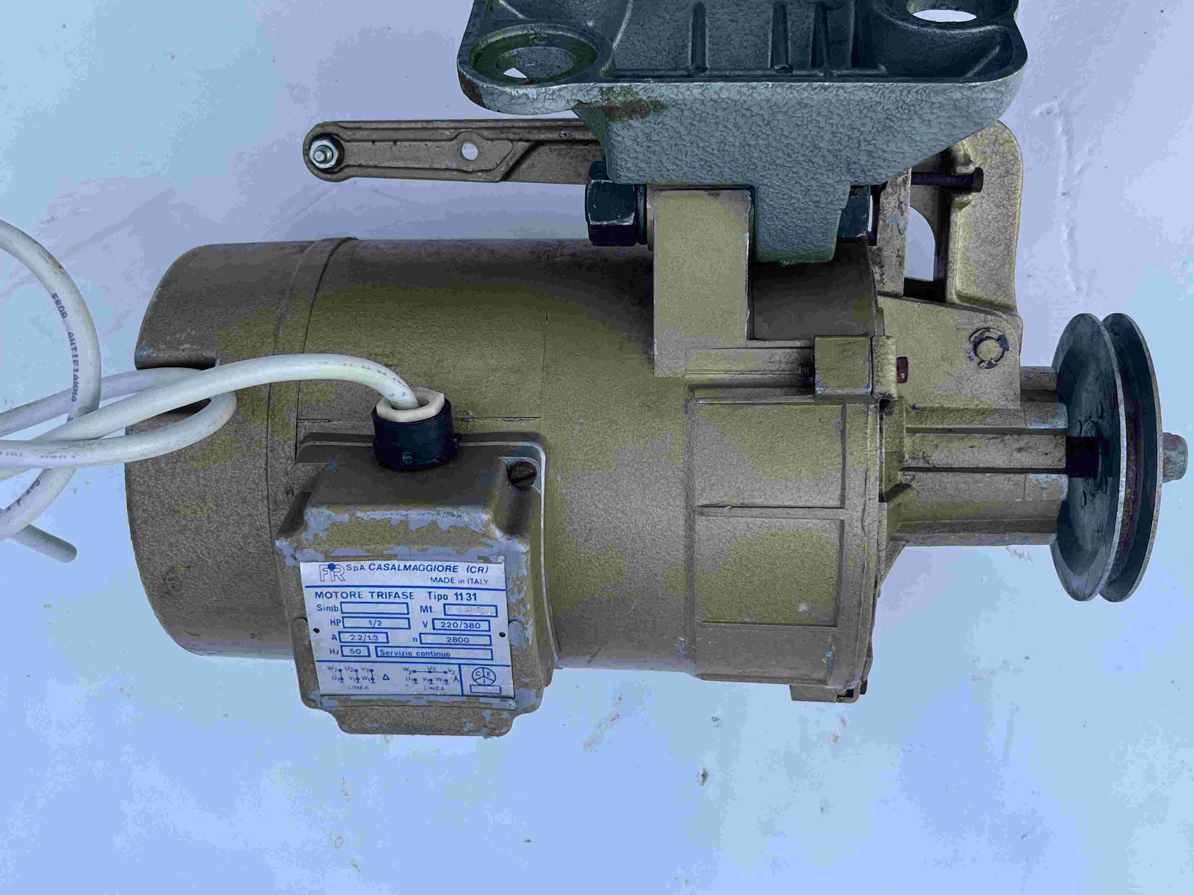 MT7 FIR 1131 Motore macchina Cucire trifase 2800 giri in vendita - foto 13