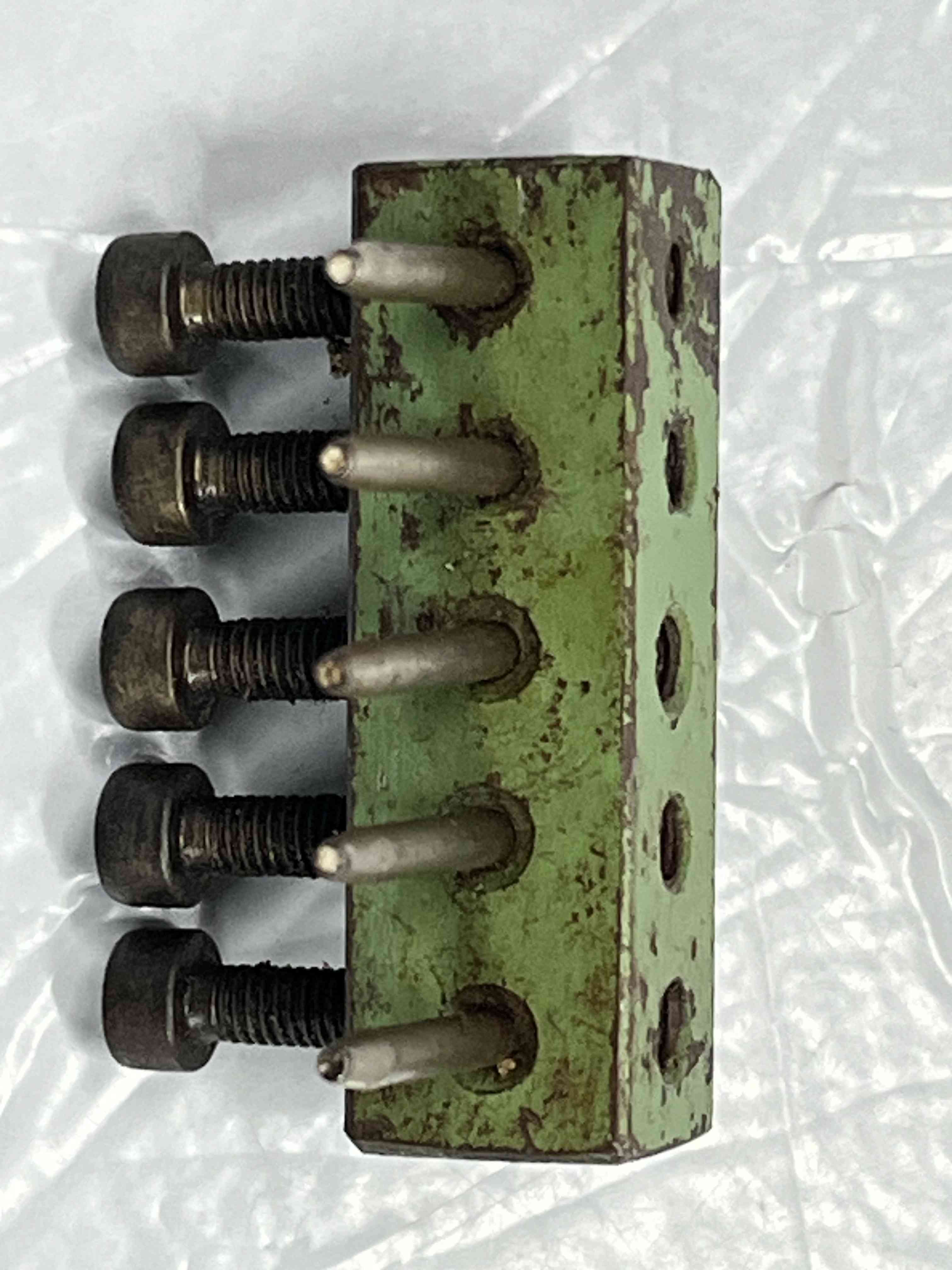 Punch Brass a 5 posti per foratura cuoio in vendita - foto 9