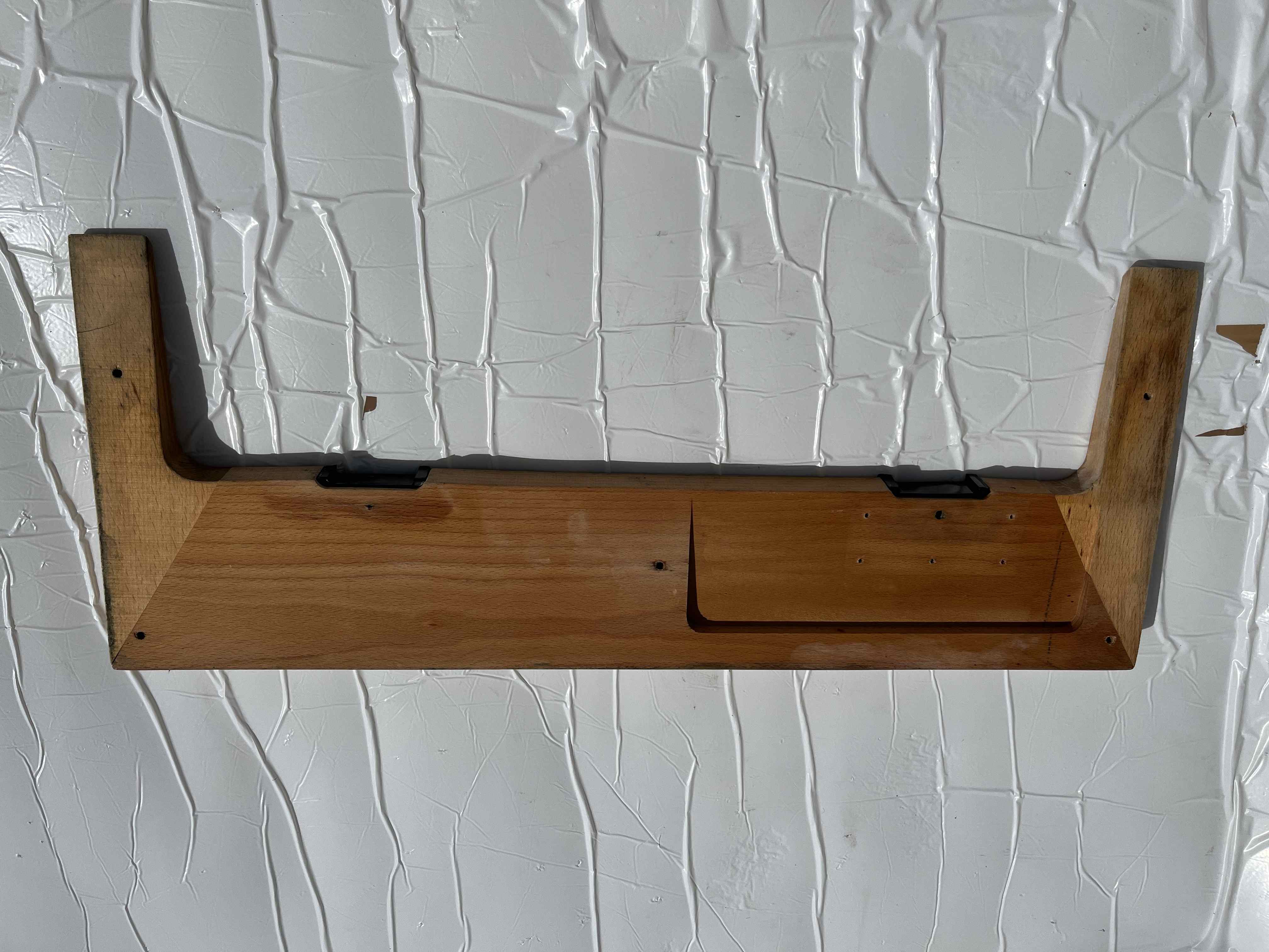 Supporto inclinato legno tavolo macchina colonna  in vendita - foto 2