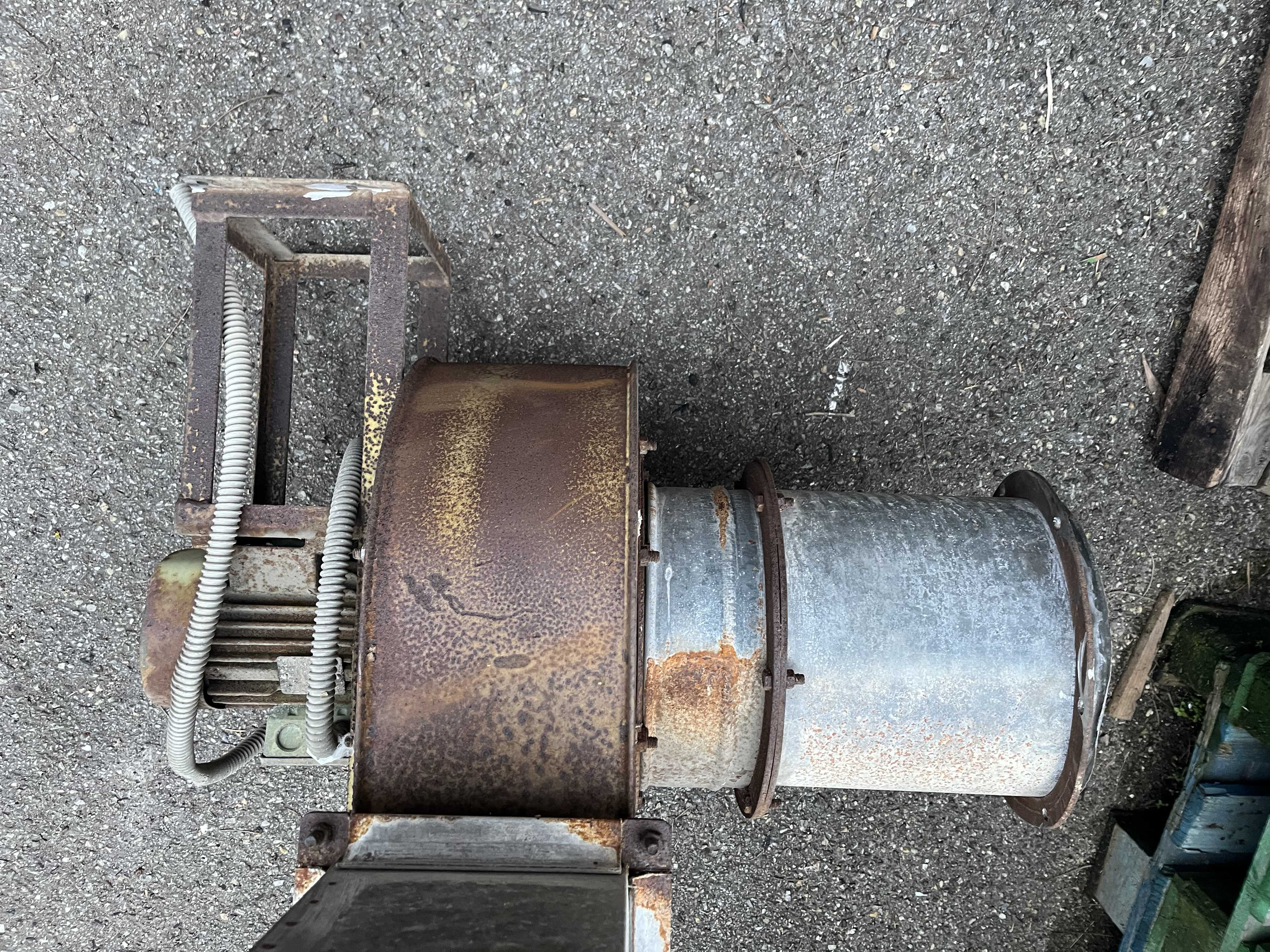 Girante e motore da 0,75 Hp per impianto aspirazione in vendita - foto 3