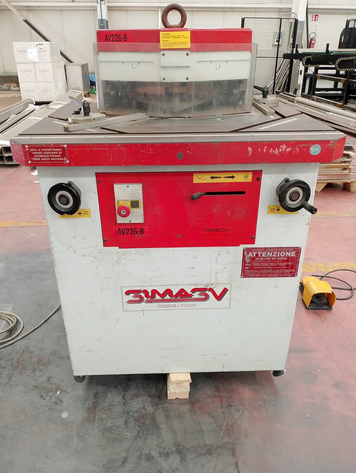 Scantonatrice Simasv AV-B 226 ad angolo variabile in vendita - foto 5