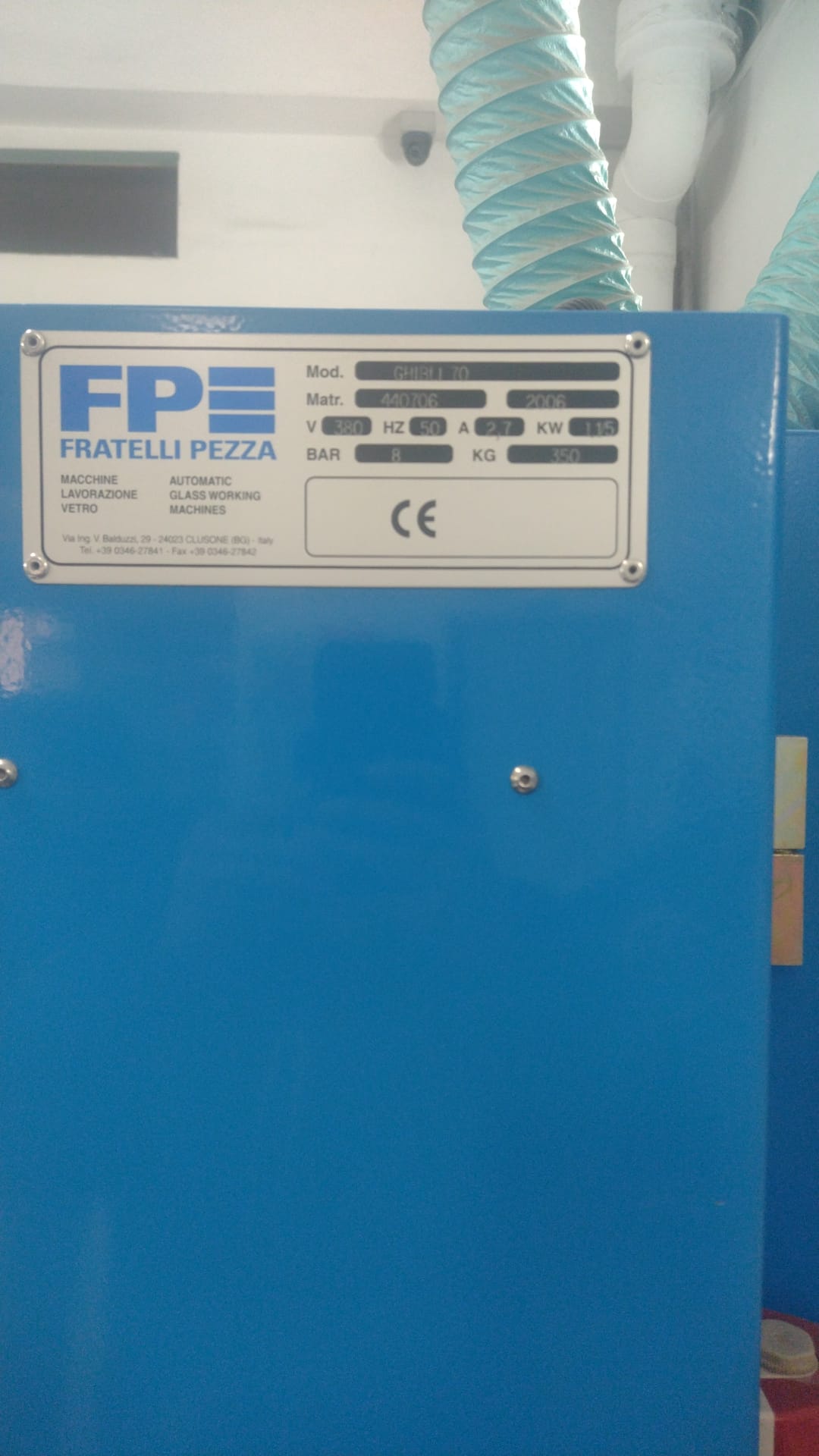 Sabbiatrice Manuale Ghibli 70 Fratelli Pezza in vendita - foto 2
