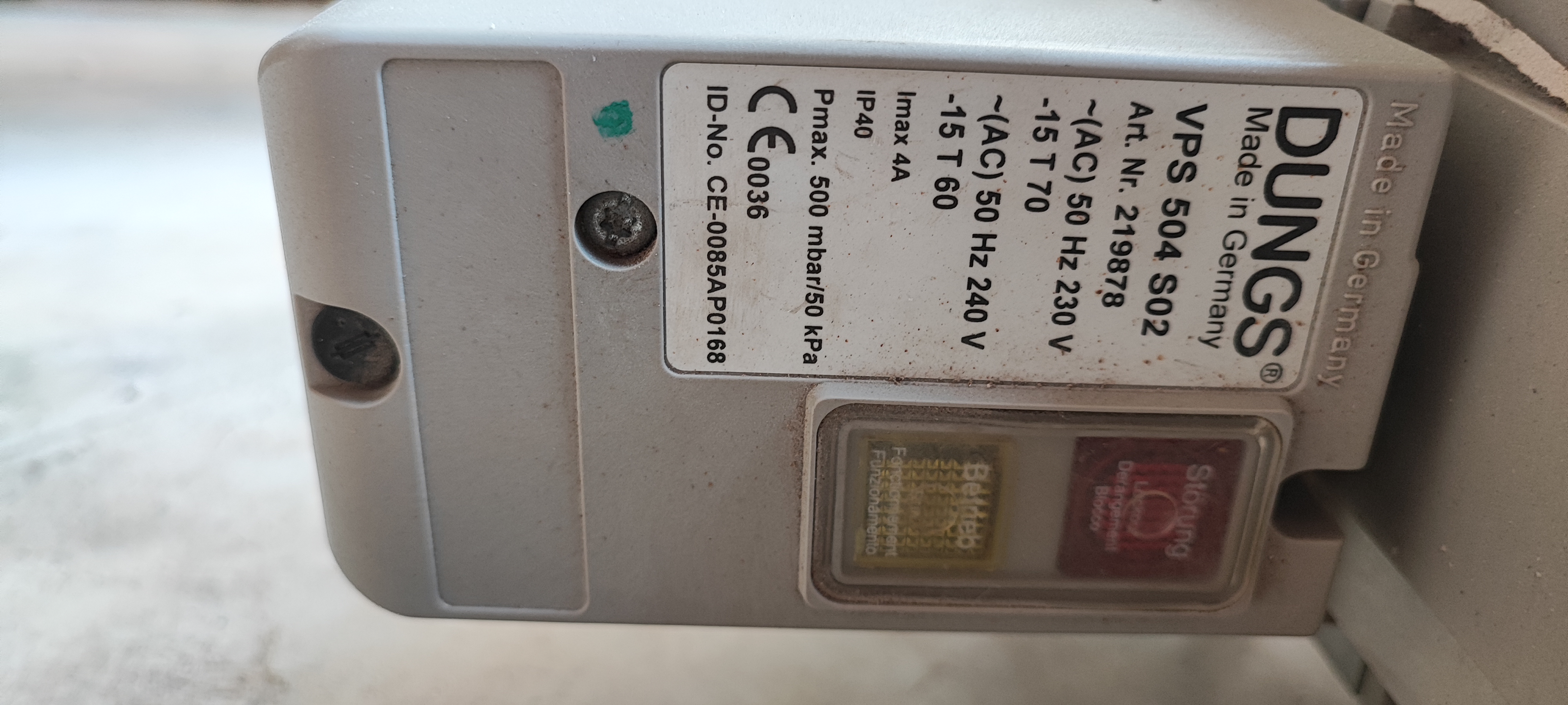 DUNGS RAMPA GAS METANO  in vendita - foto 3