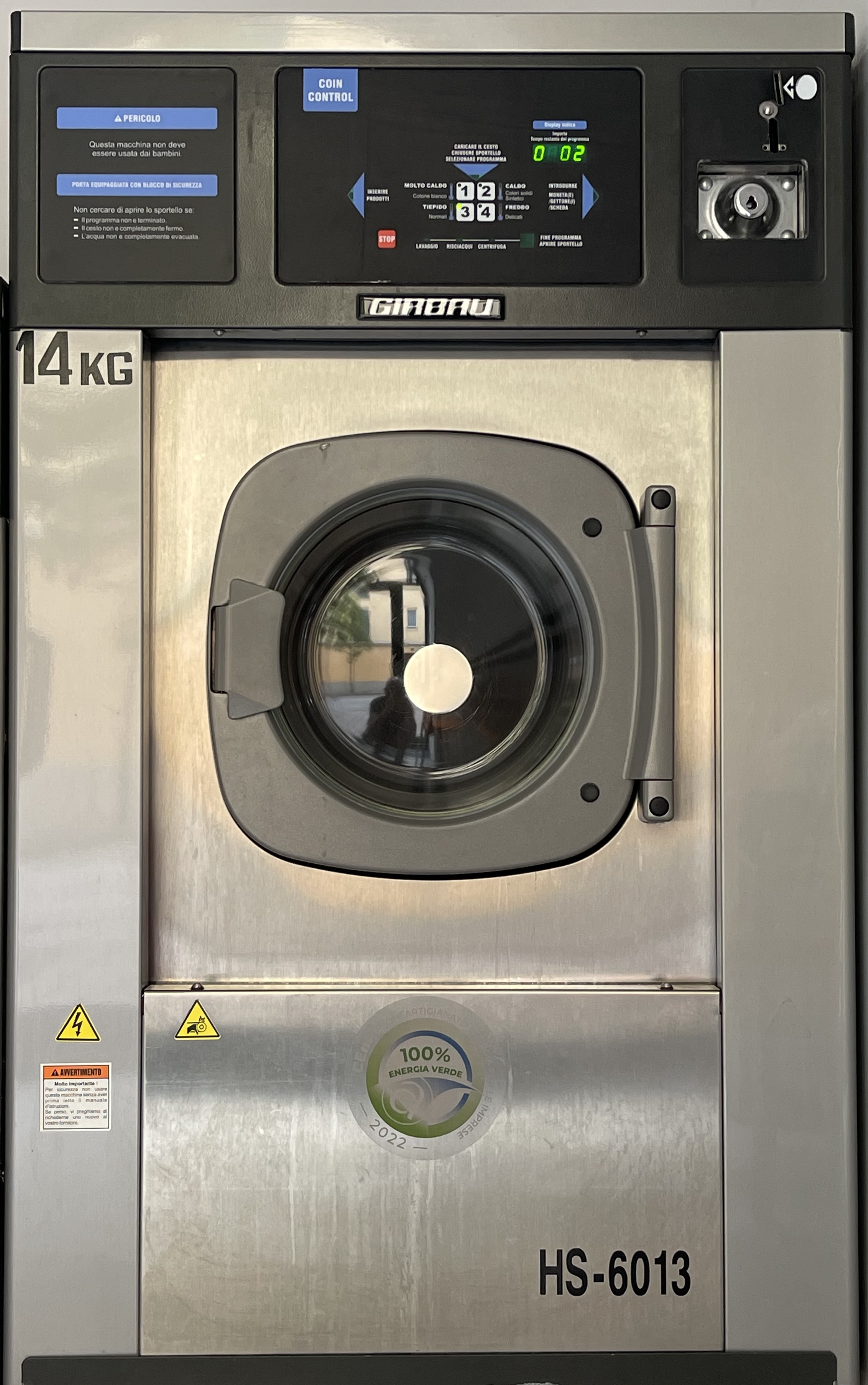 lavatrice industriale 14 kg GIRBAU in vendita - foto 1