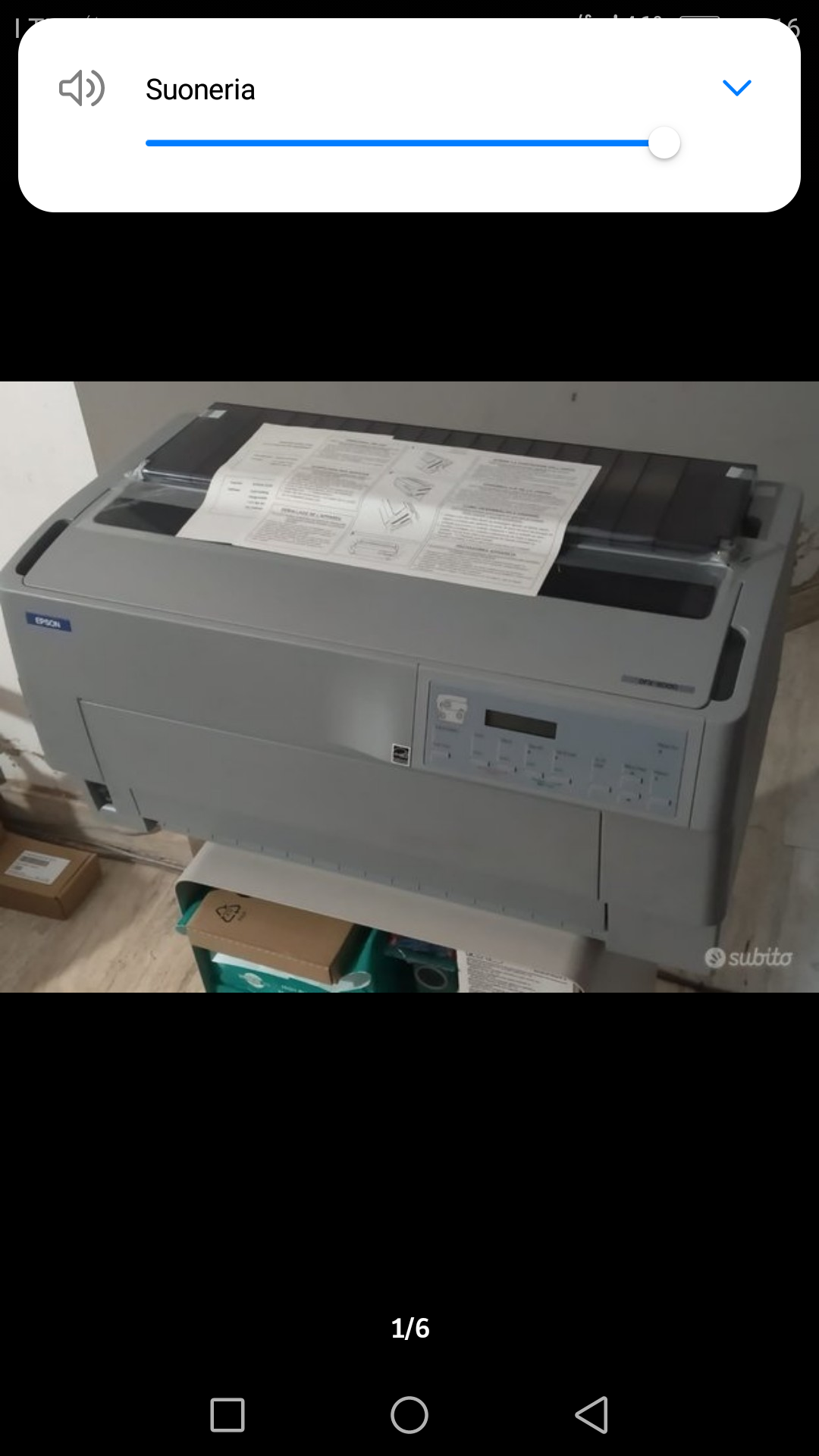 Stampante Epson DFX-9000 professionale  in vendita - foto 1