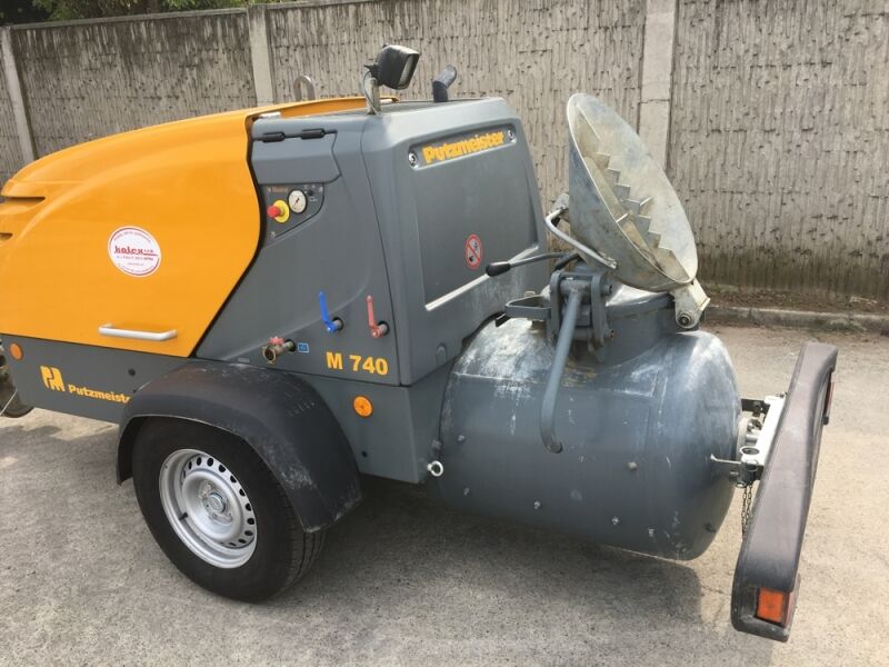 Pompa pneumatica Putzmeister Mixokret M740 in vendita - foto 7