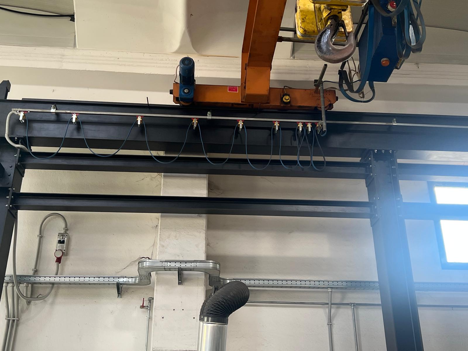 Carroponte usato GSM 5 5t con struttura e telecomando in vendita - foto 3