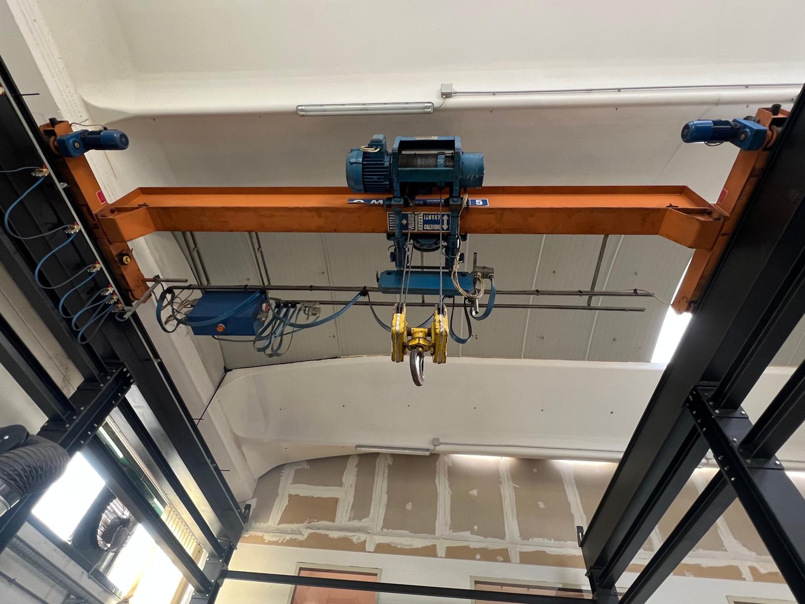 Carroponte usato GSM 5 5t con struttura e telecomando in vendita - foto 4