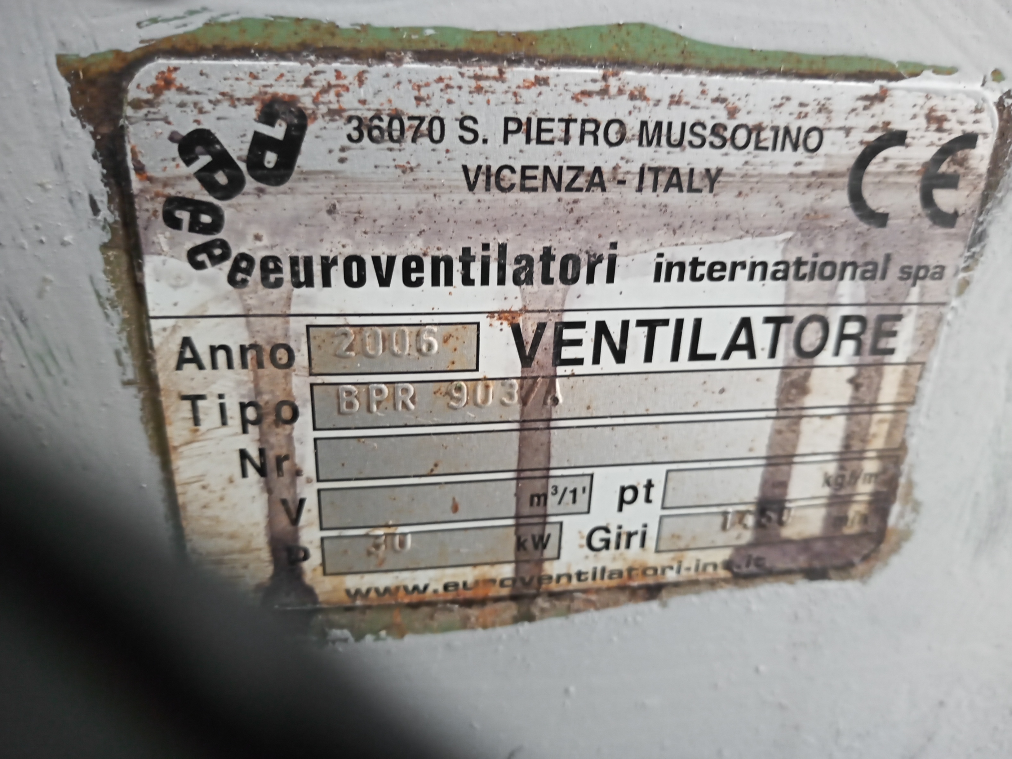 Ventilatore centrifugo in vendita - foto 2