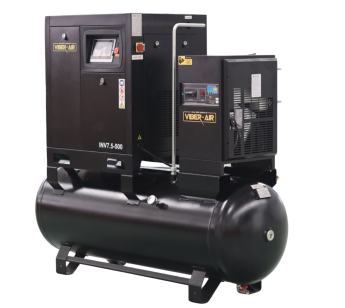 Compressore Viber-Air 7,5kW 500L vite inverter essic in vendita - foto 1