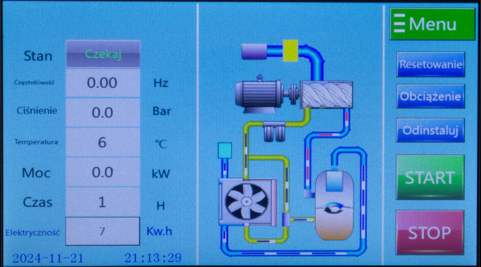 Compressore vite Viber-Air INV5.5-200S 5,5kW 200L 400V in vendita - foto 8