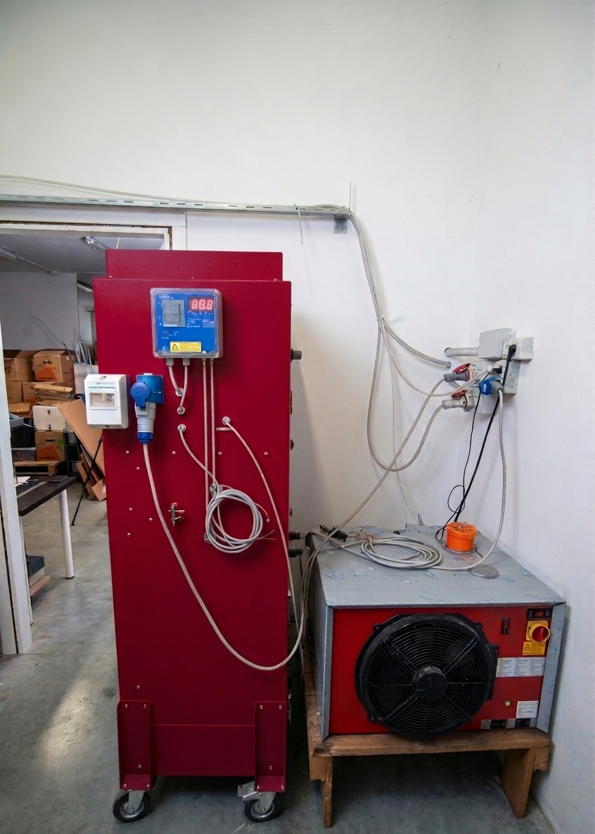 TROTEC SP500 200W 1.550H con aspiratore e chiller in vendita - foto 3