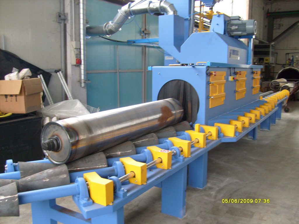 Granigliatrice a tunnel per tubi  in vendita - foto 2