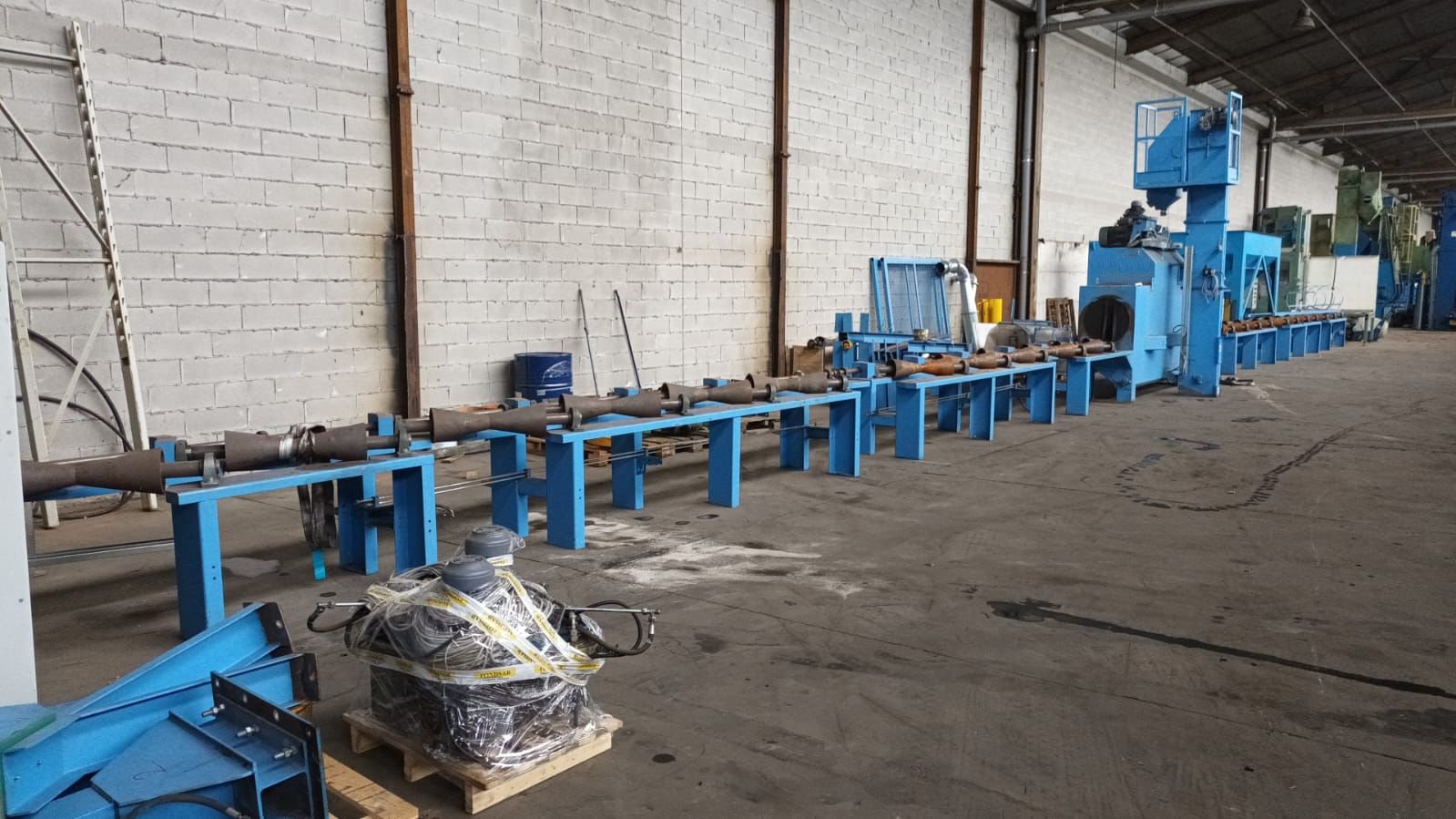 Granigliatrice a tunnel per tubi  in vendita - foto 1