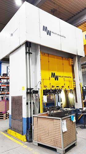 Pressa Idraulica Muller 400 T - CE in vendita - foto 1