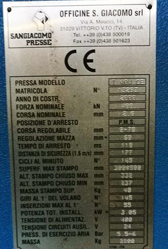 San Giacomo 40 T CE in vendita - foto 2