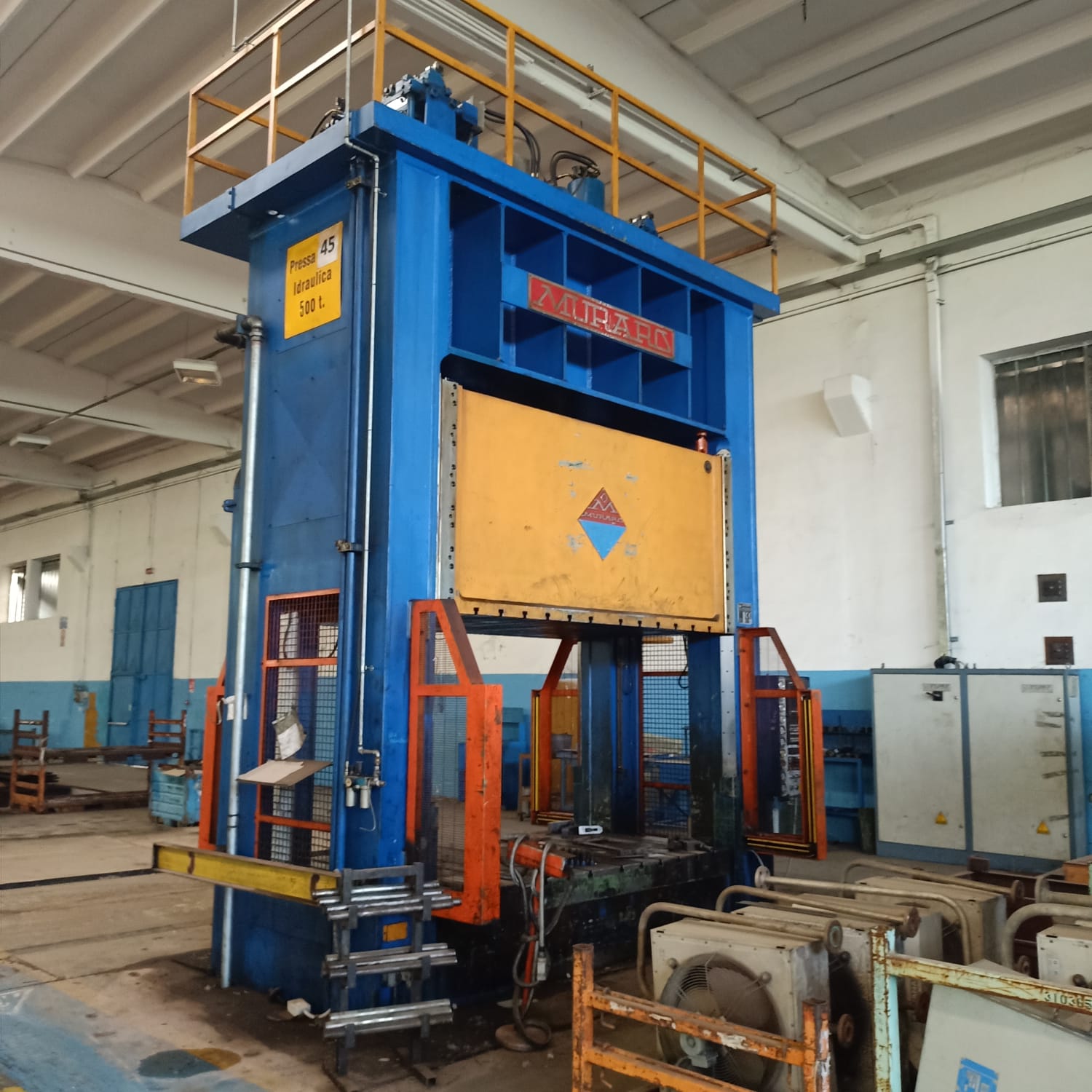 Pressa idraulica Muraro 500 Ton - CE in vendita - foto 1