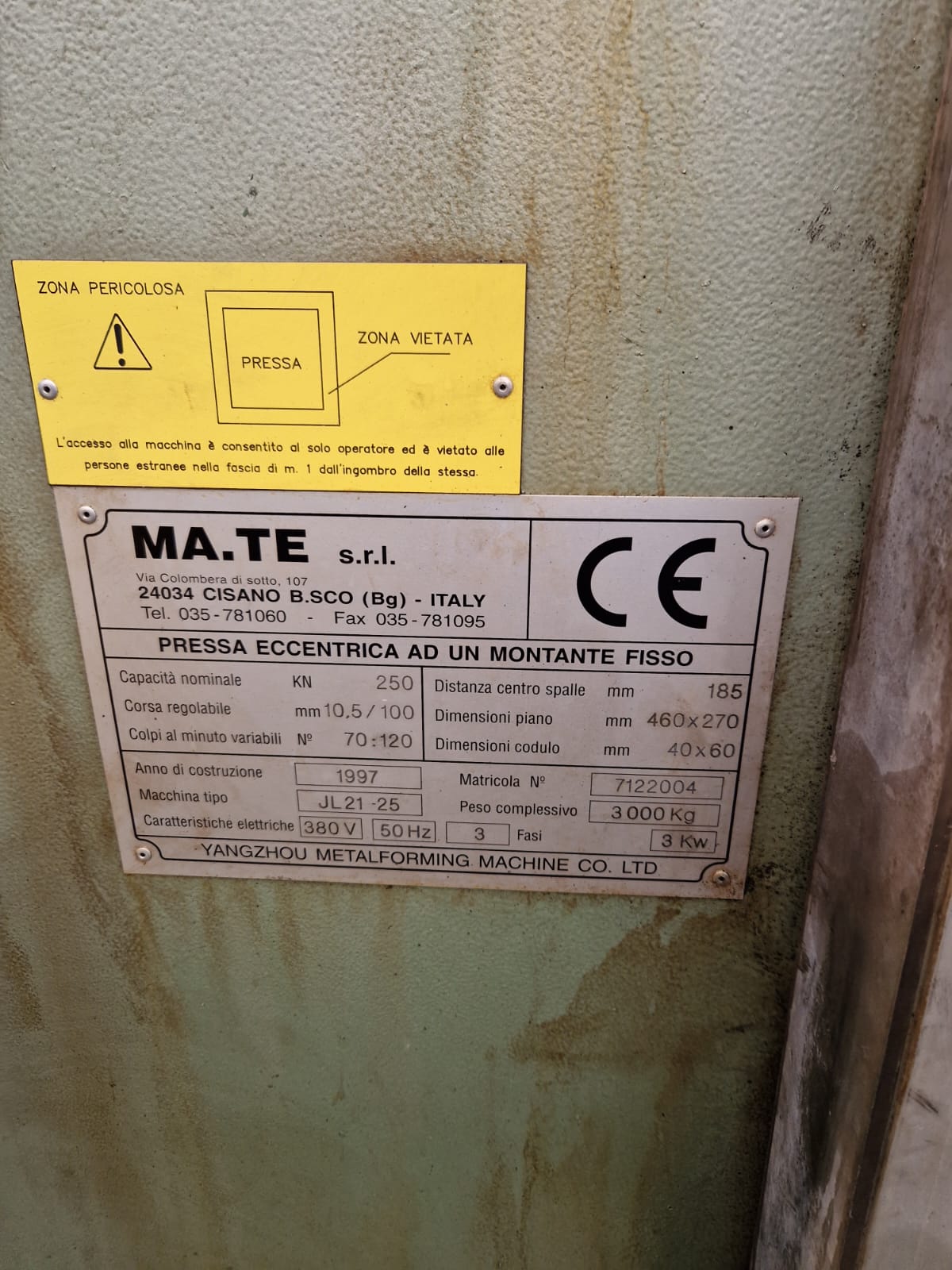 Mate 25 Ton CE in vendita - foto 3