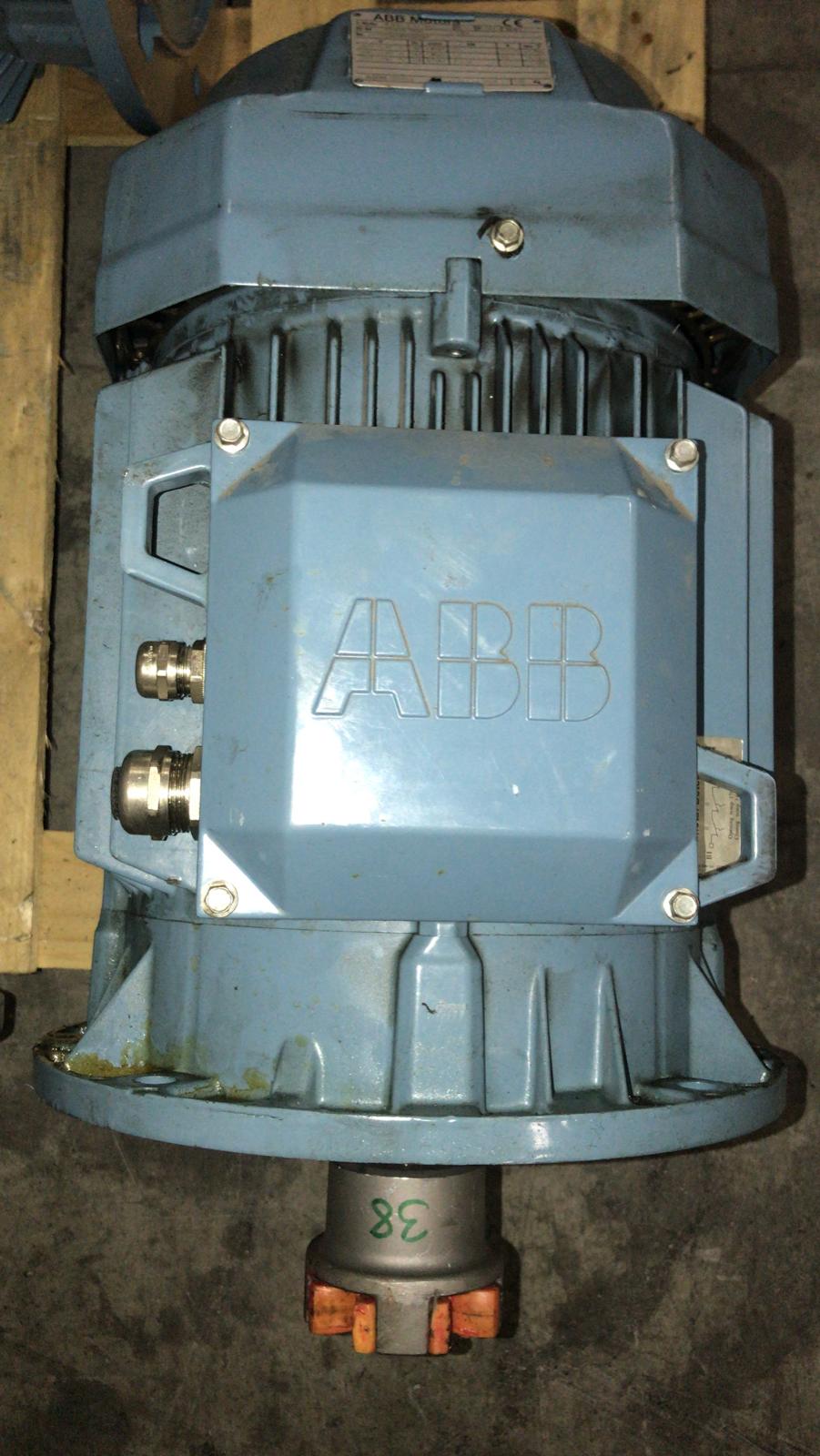 ABB ELECTRICAL MOTOR 11 KW 400 VOLT BIMETAL DETENCTION  in vendita - foto 2