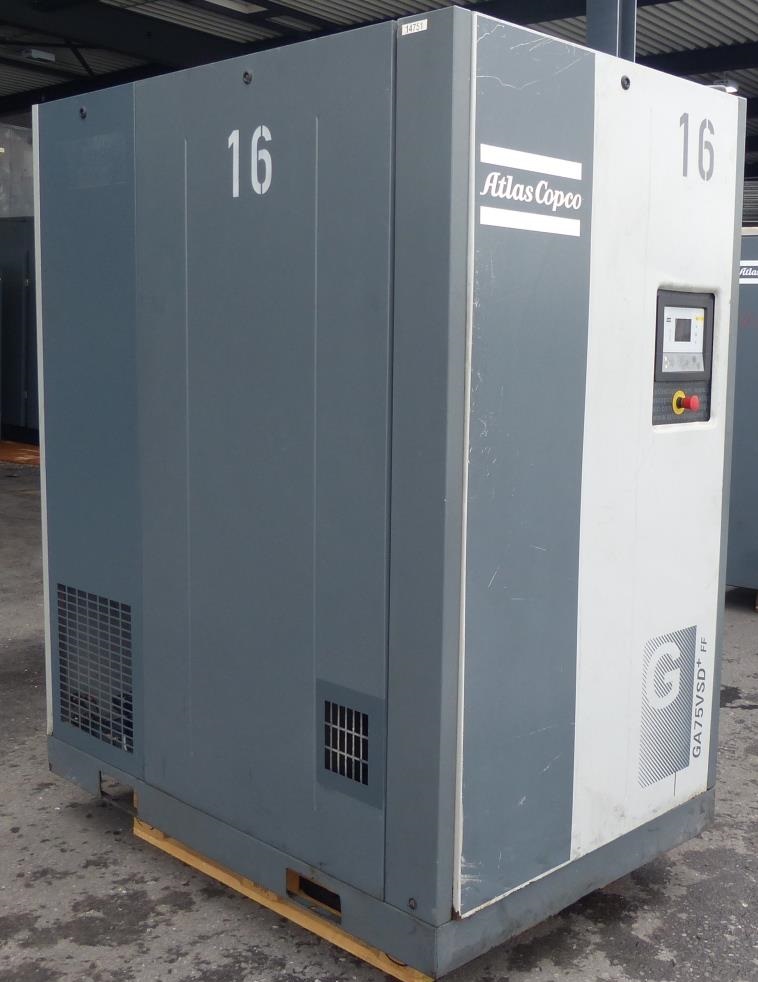 Compressore Atlas Copco GA75VSD+FF in vendita - foto 3