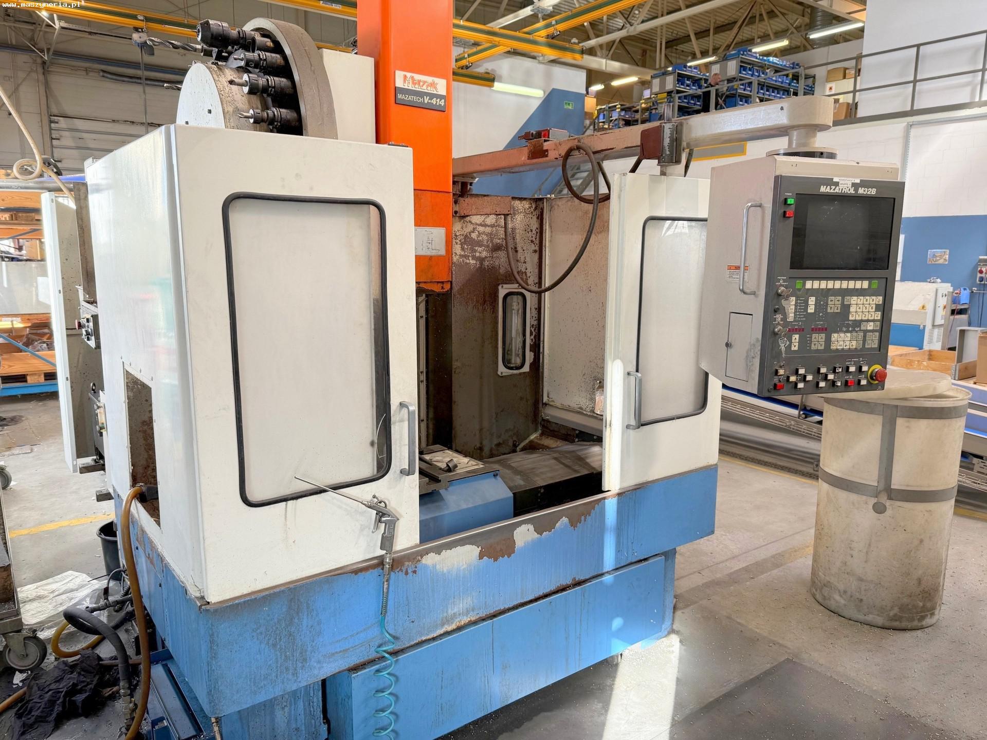Centro di lavoro verticale CNC MAZAK MTV 414 in vendita - foto 2