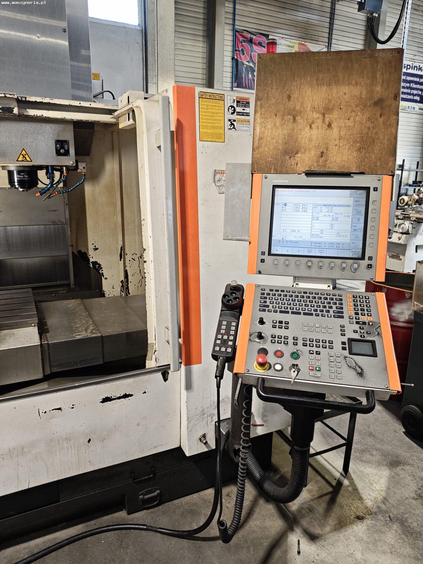 Centro di lavoro CNC MIKRON VCE 1000X PRO in vendita - foto 2