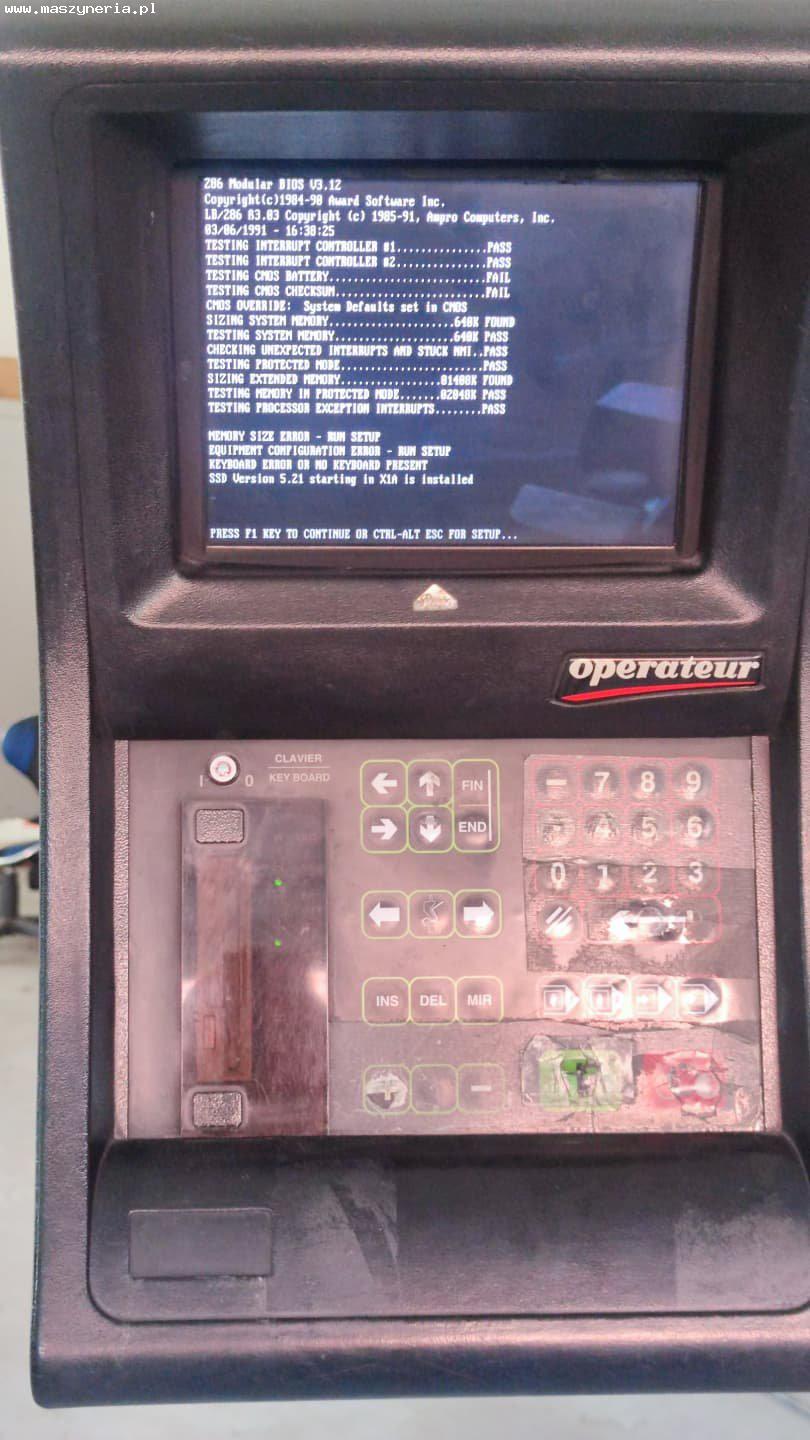 Pressa piegatrice idraulica CNC AMADA APX 80-25 in vendita - foto 8