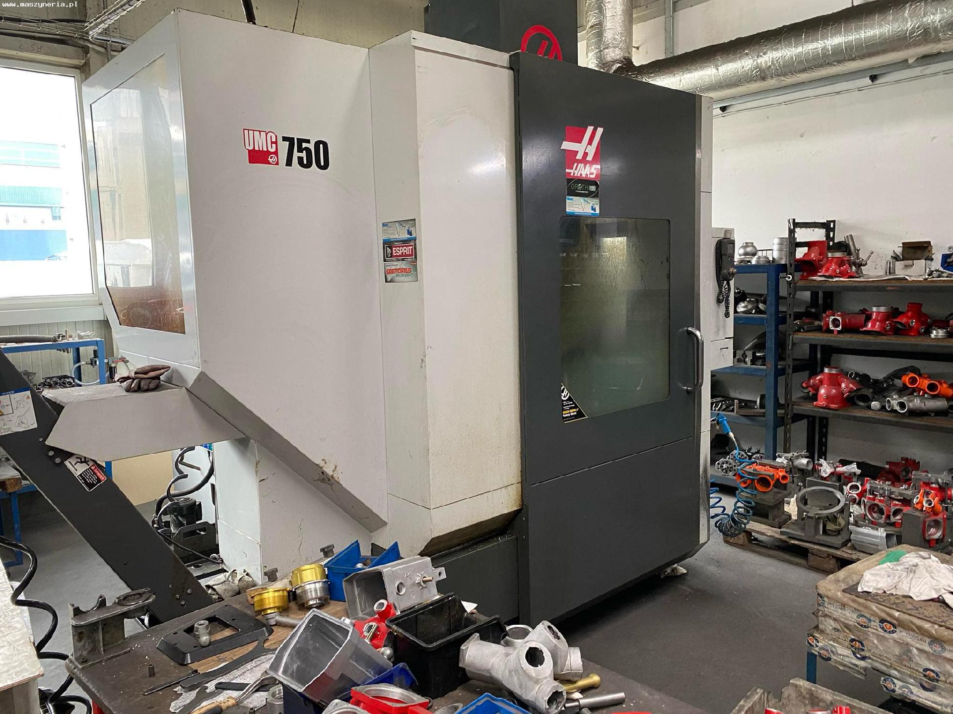 Centro di lavoro verticale CNC HAAS UMC-750 in vendita - foto 2