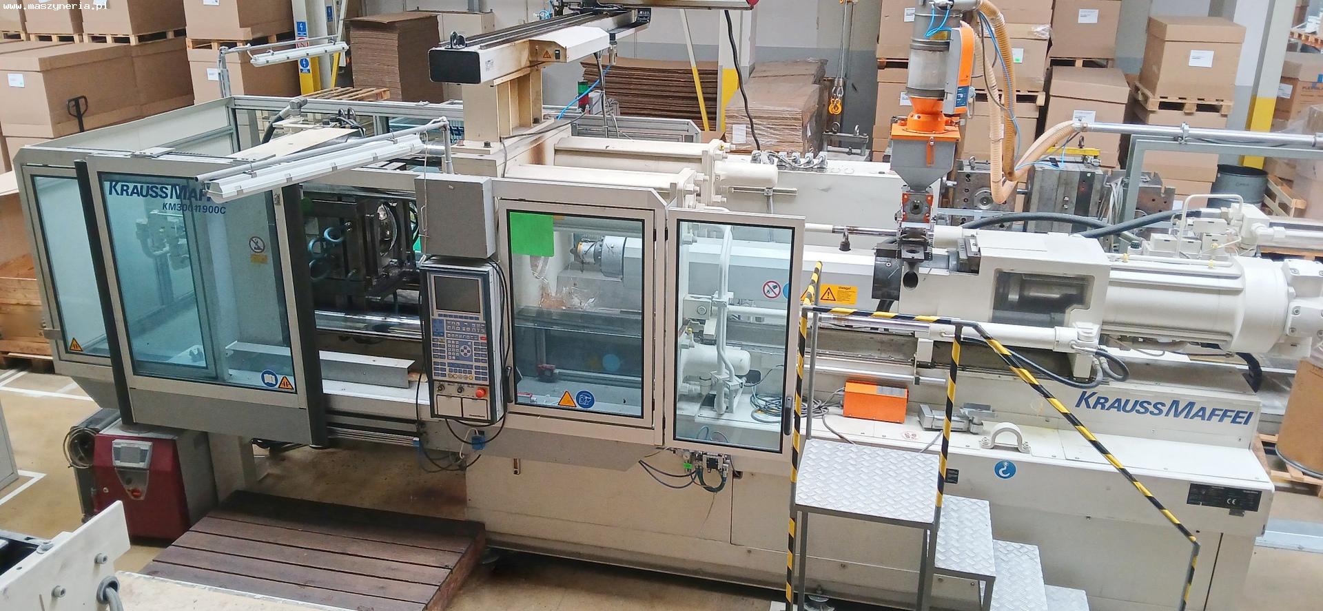Pressa a iniezione KRAUSS MAFFEI KM 300-1900 C1 in vendita - foto 2