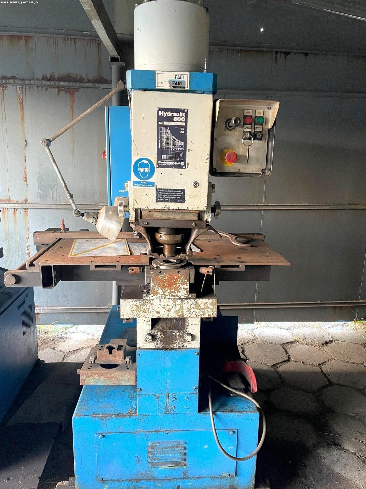Punzonatrice idraulica PEDDINGHAUS Hydraulic 800 in vendita - foto 1