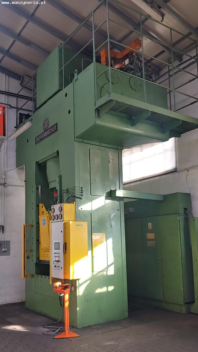 Pressa idraulica DIEFFENBACHER PO-F 1250 A in vendita - foto 3