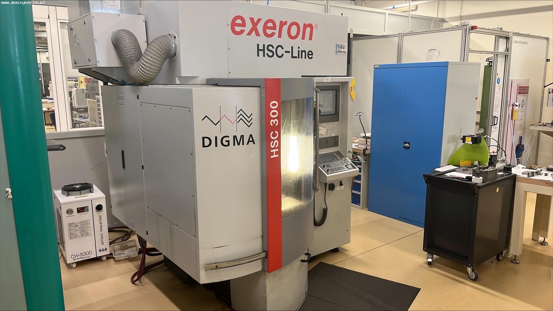 Centro di lavoro verticale CNC EXERON DIGMA HSC 300 in vendita - foto 1