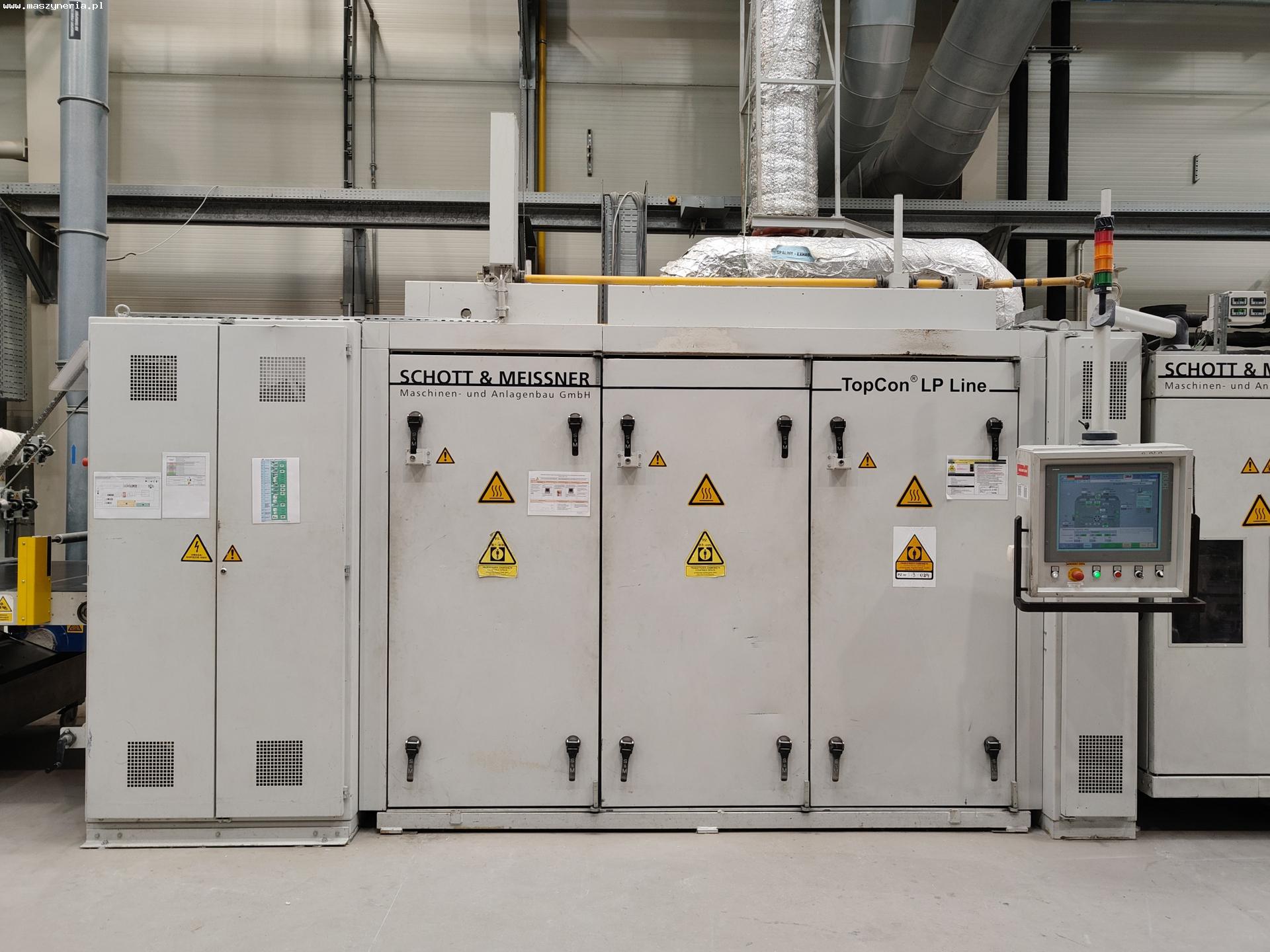 Linea di produzione tessuto non tessuto SCHOTT&MEISSNER in vendita - foto 2