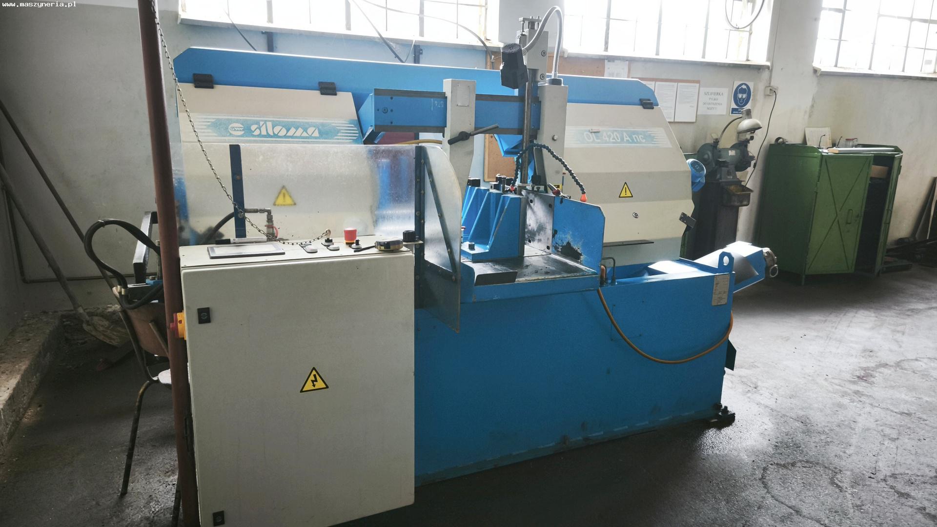 Sega a nastro per metallo SILOMA OL 420A NC in vendita - foto 2