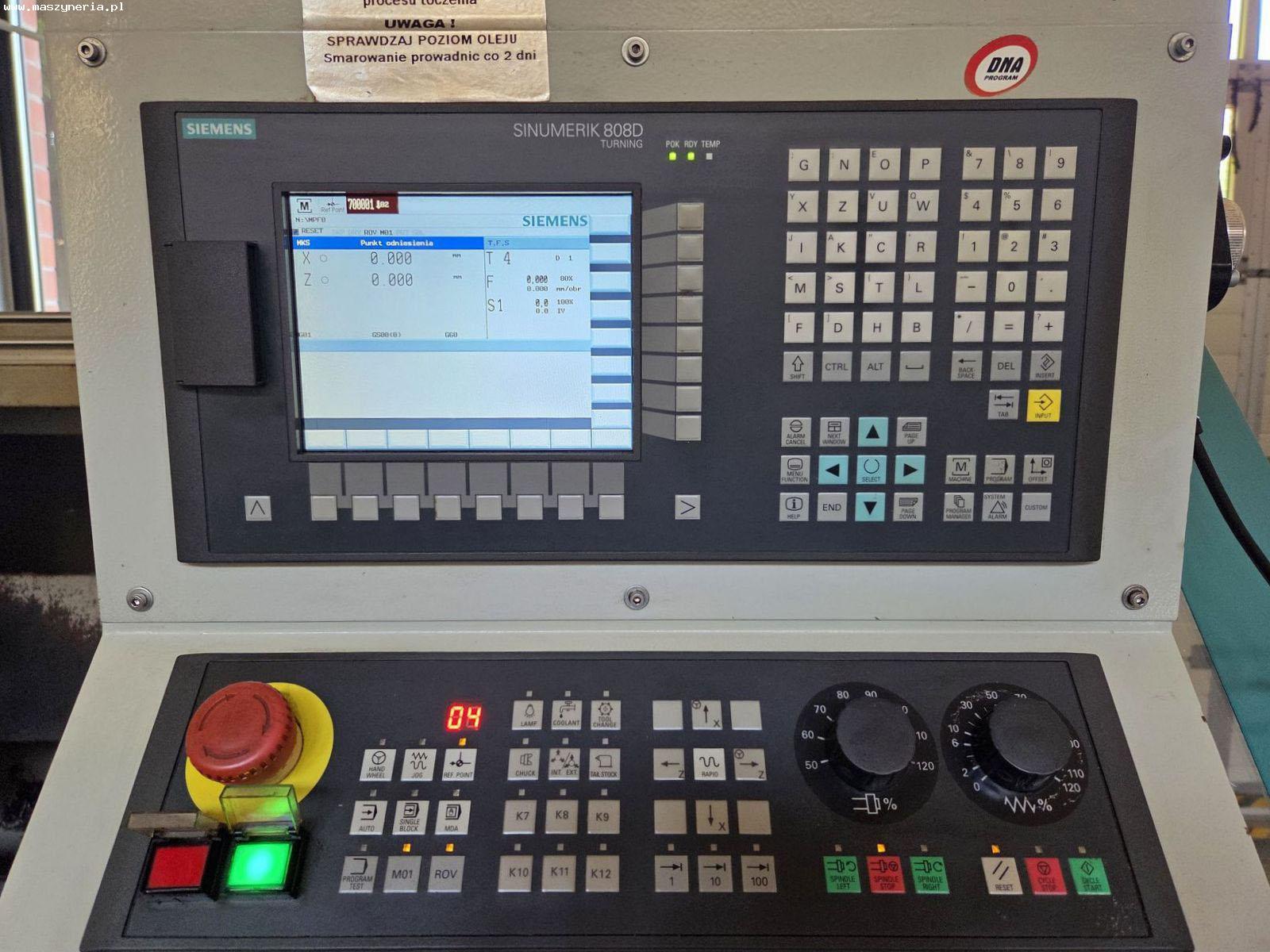 Centro di tornitura CNC PROFI CK6156 in vendita - foto 3
