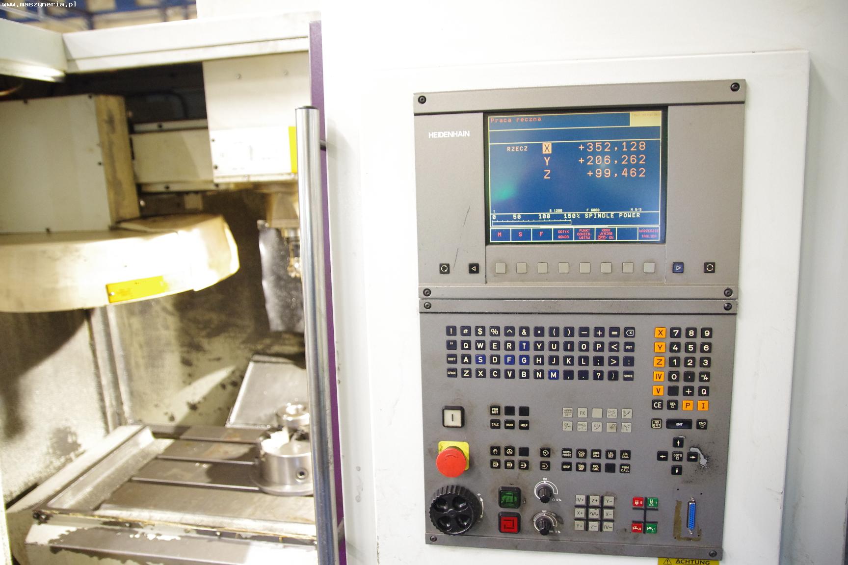 Centro di lavoro CNC BRIDGEPORT VMC 600/22 Digital in vendita - foto 3