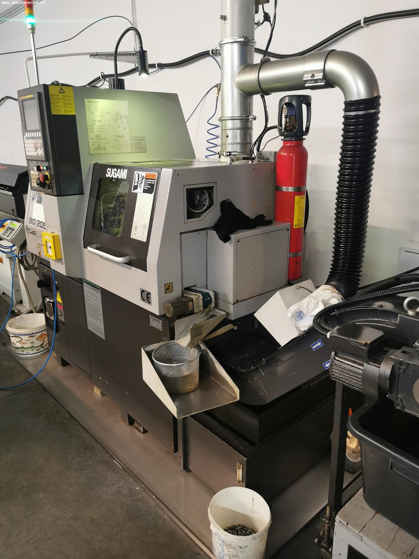 Tornio a fantina mobile CNC TSUGAMI B0205E in vendita - foto 2